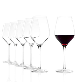 Red wine goblet Exquisite Royal Set of 6