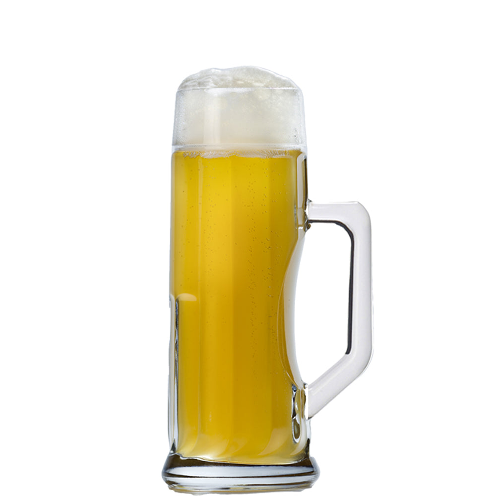 Beer mug smooth 0.30 l premium set of 6