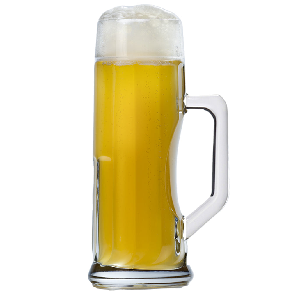 Beer mug smooth 0,50 l Premium 6-set