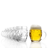 Beer mug with shield 0.25 l Tübingen set of 6
