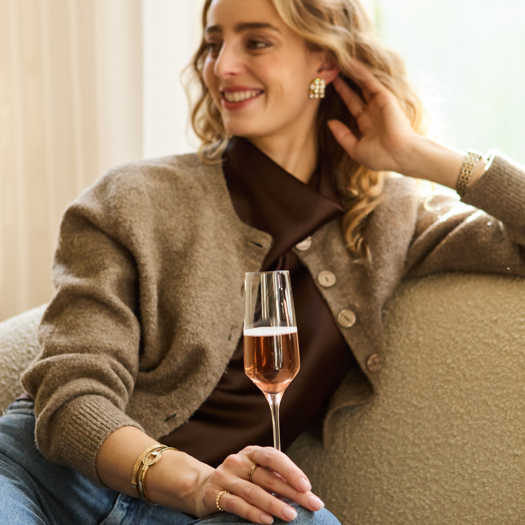 Stolzle Lausitz Champagne Goblet - Thumbnail 5