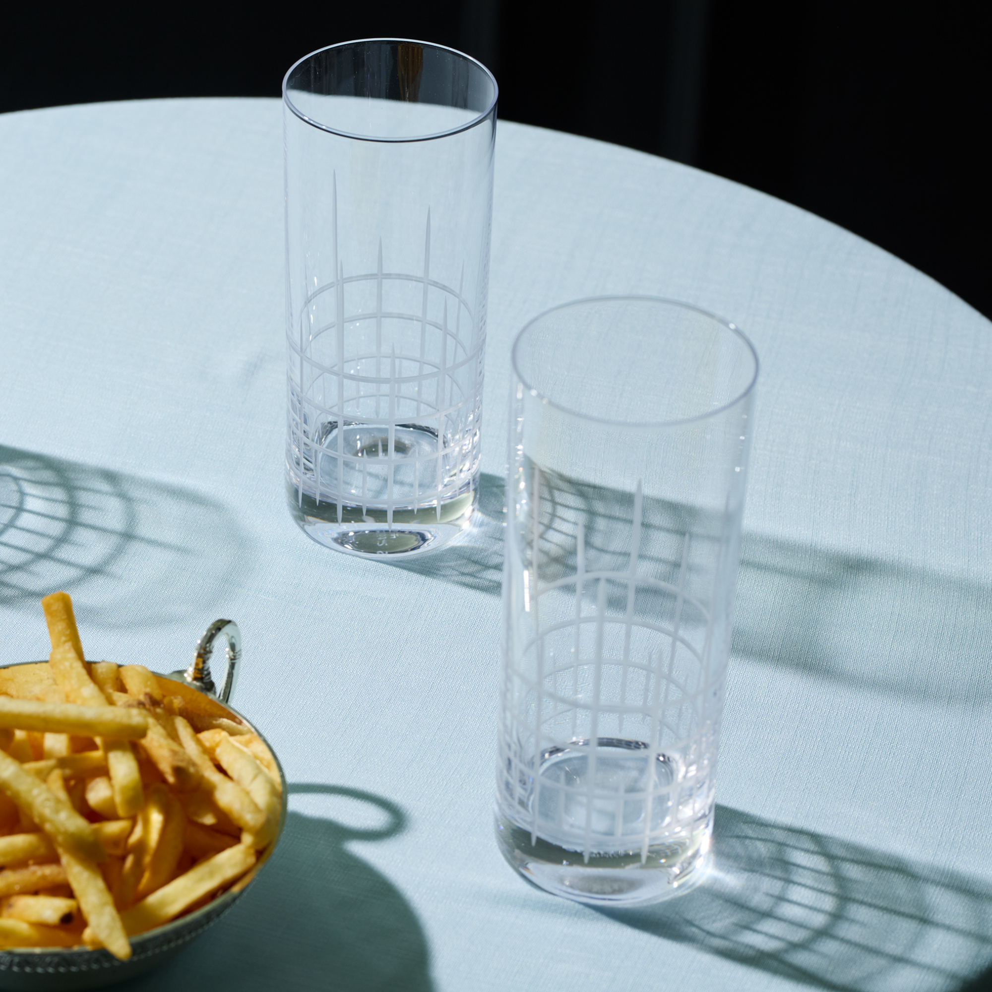 Long Drink Cup MANHATTAN New York Bar Set of 6
