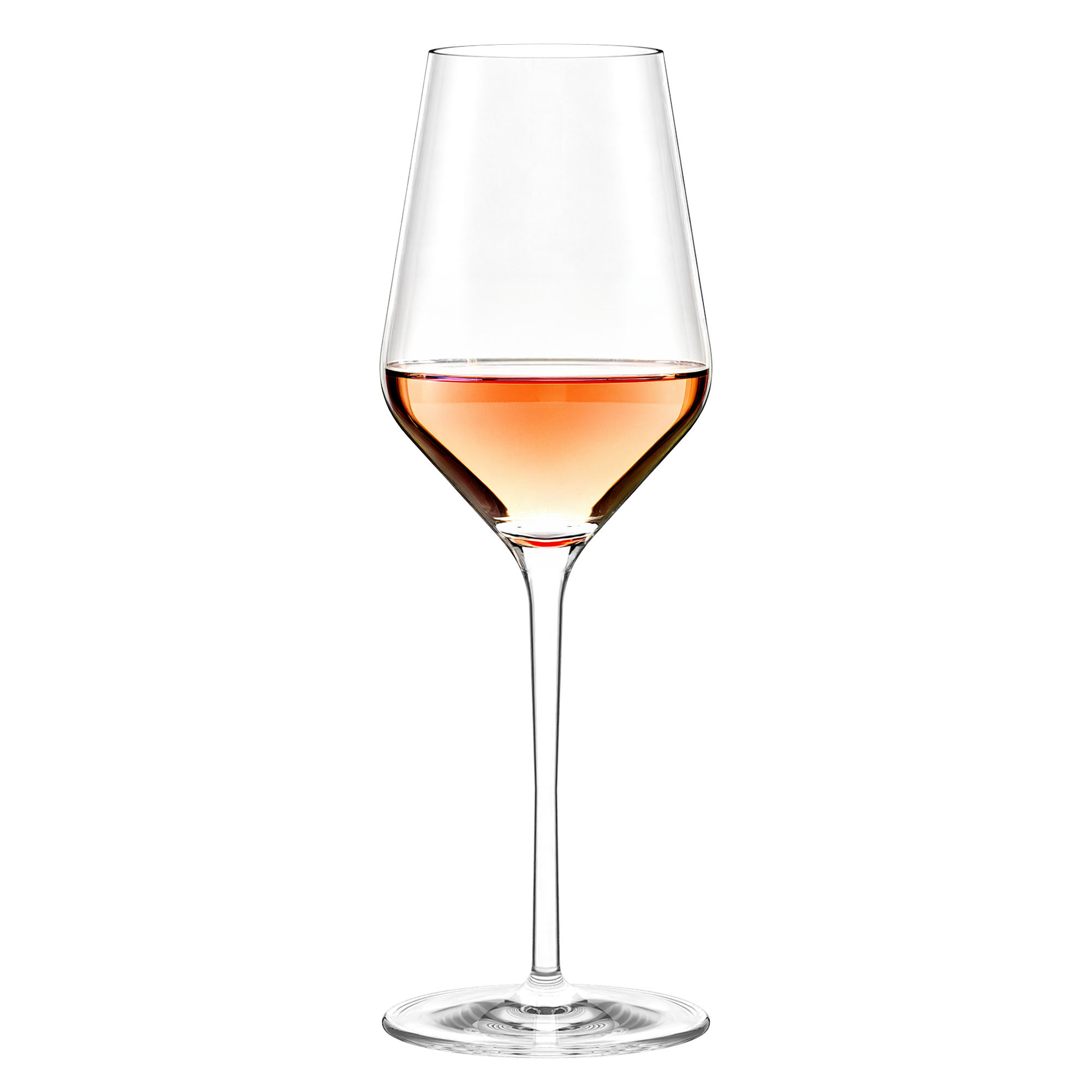 Rosé Wine Glass Quatrophil Set of 2