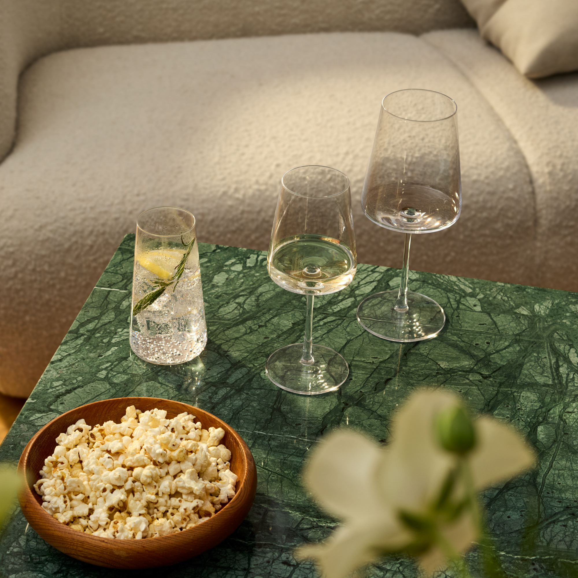 White Wine Glass Power Set of 6