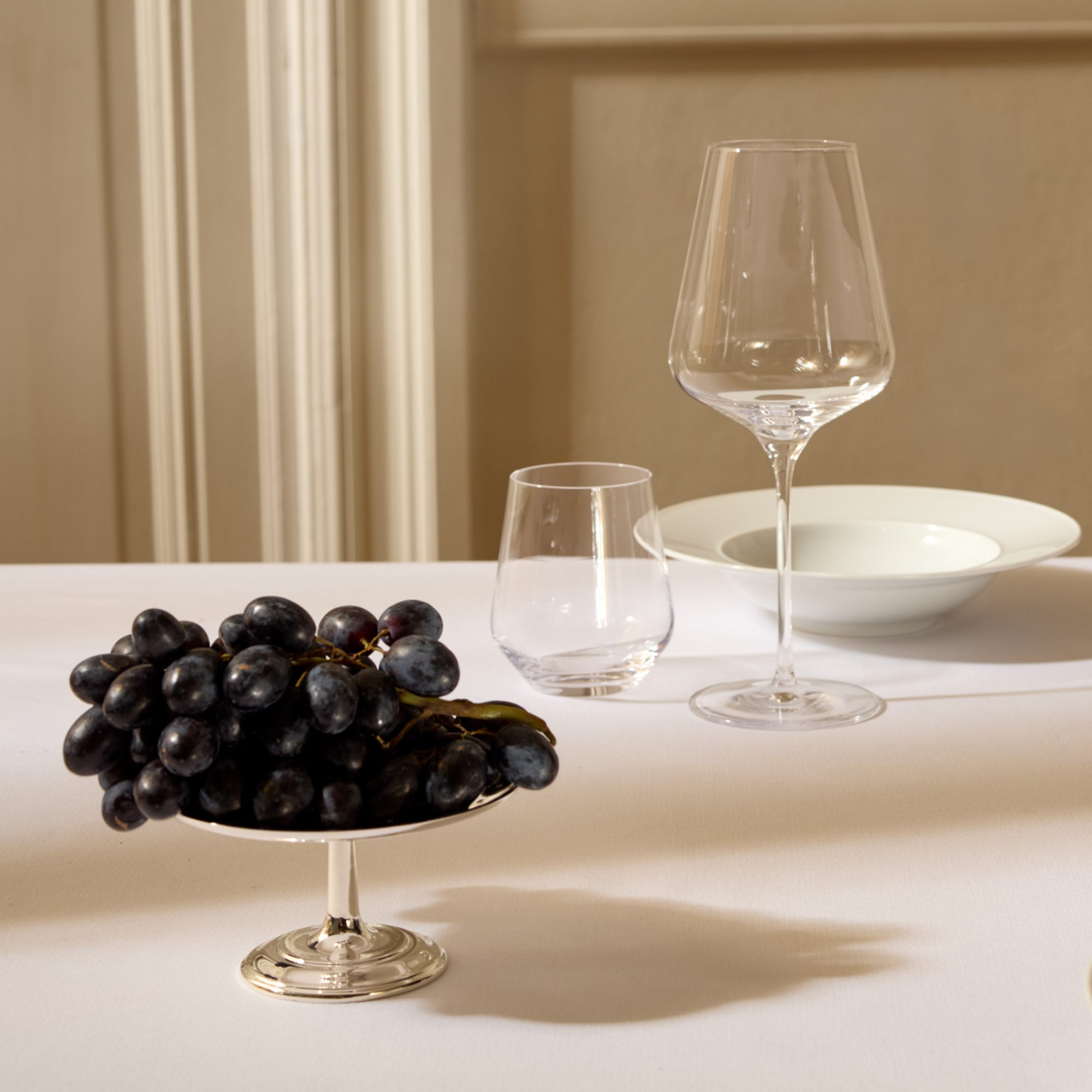 Bordeaux Glass Quatrophil Set of 2
