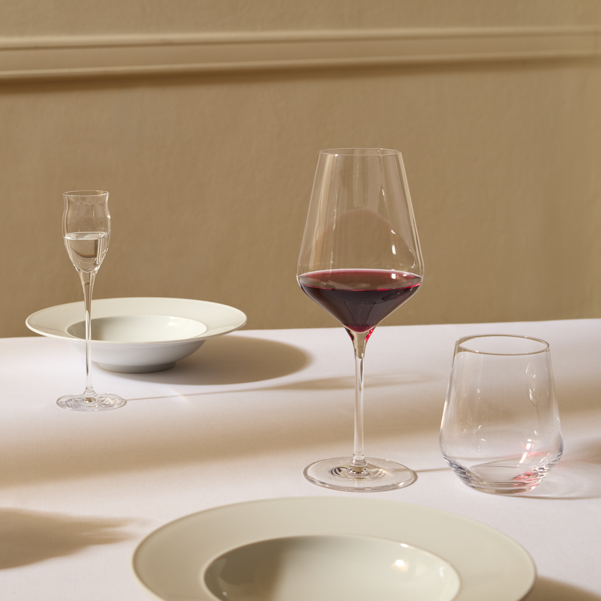Red Wine Glass Quatrophil Set of 6