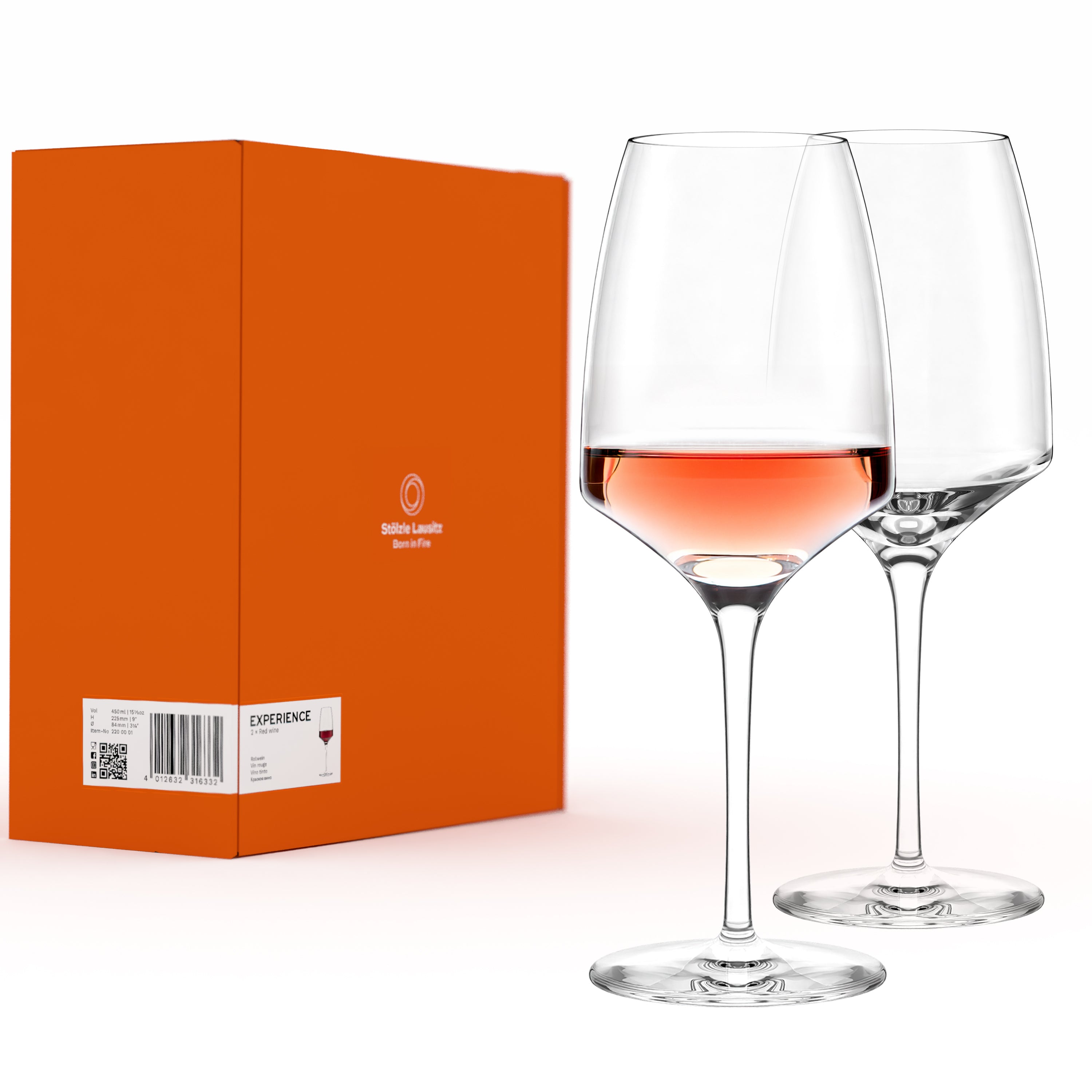 Rosé Wine Glass Experience Set of 2