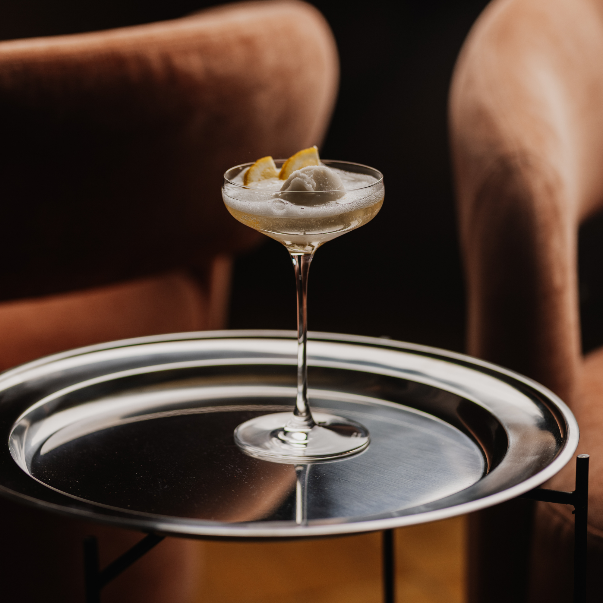 Champagne Coupe Swing Set of 6