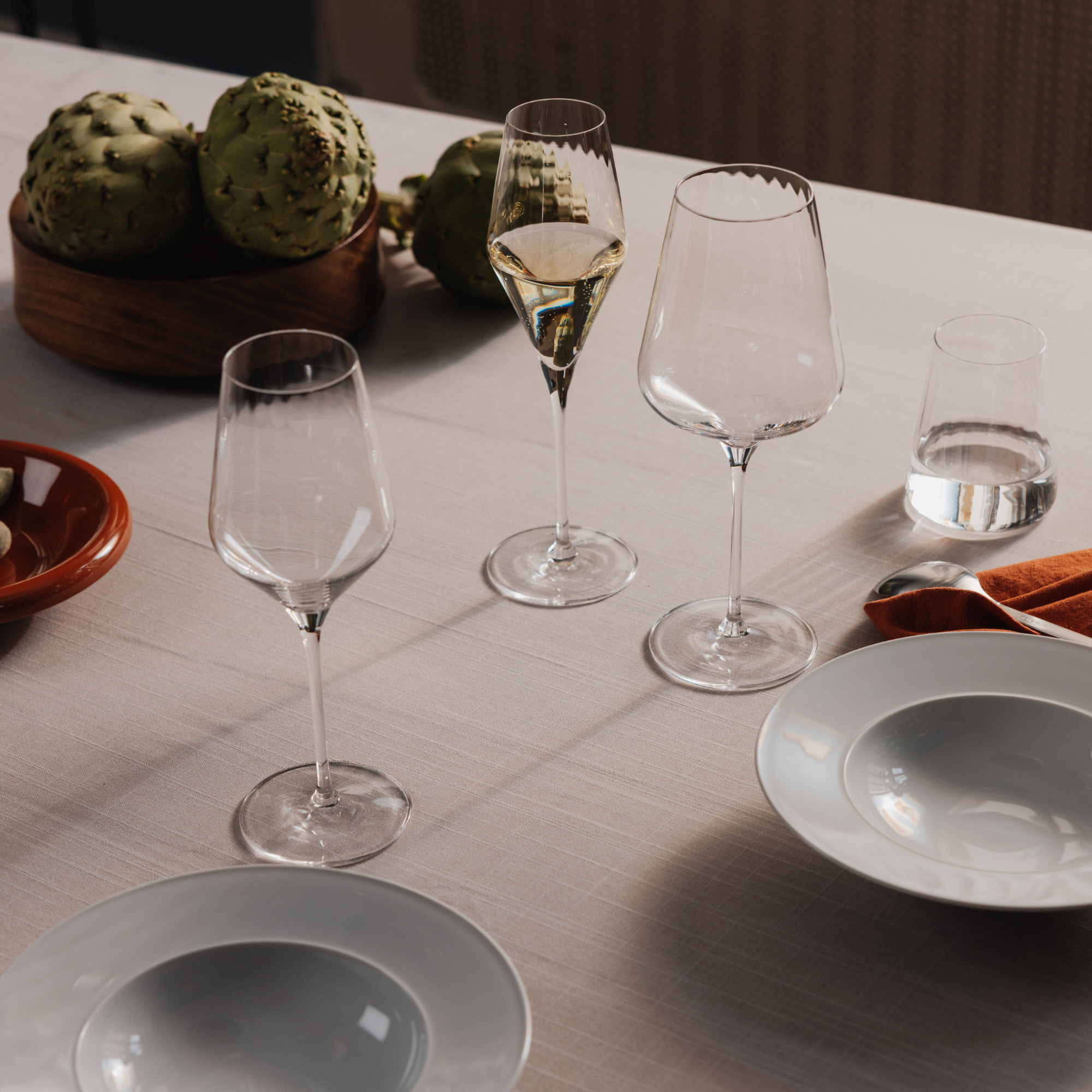 Champagne Glass Symphony Set of 6