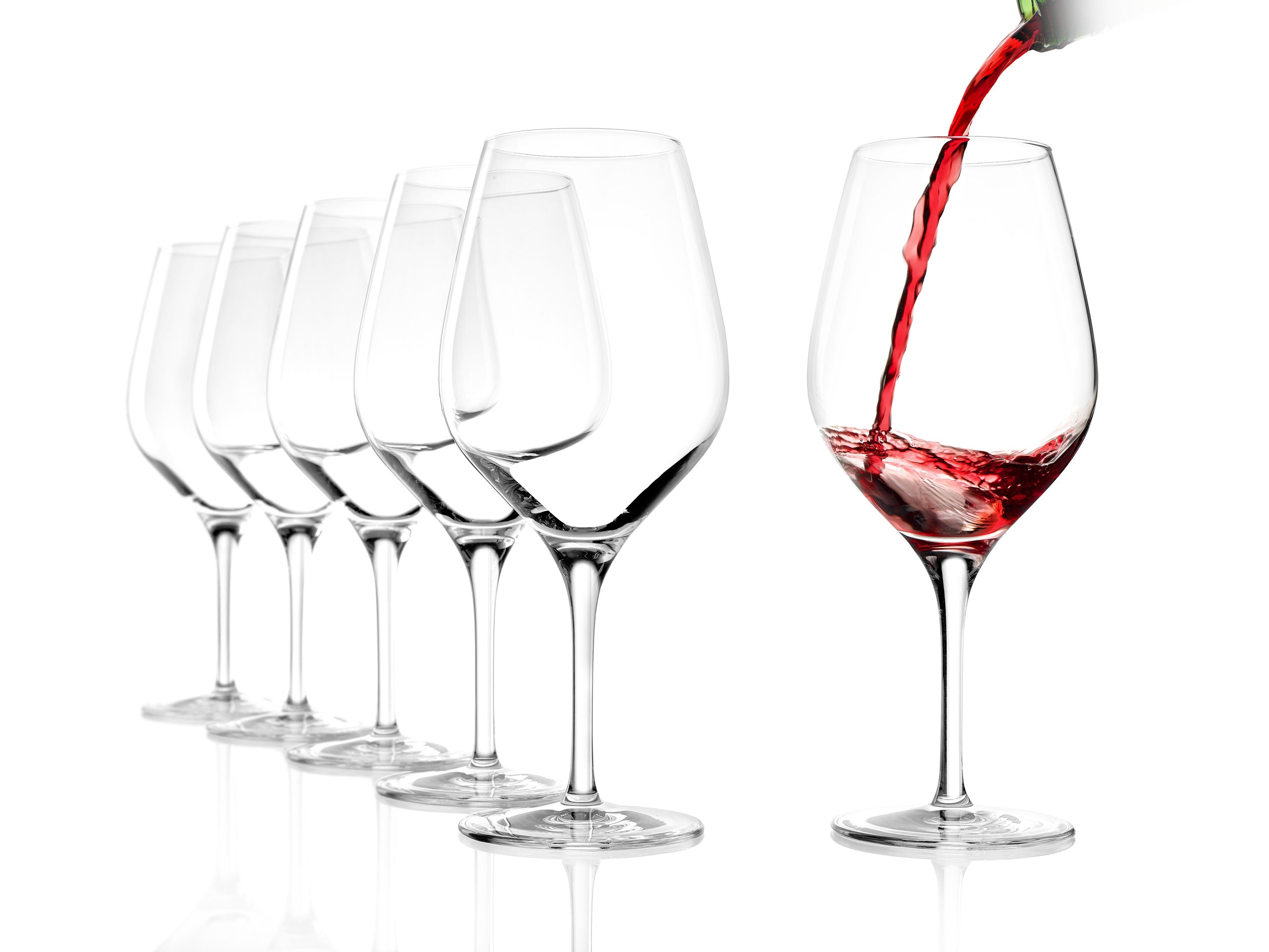 Bordeauxglas Exquisit 6er Set