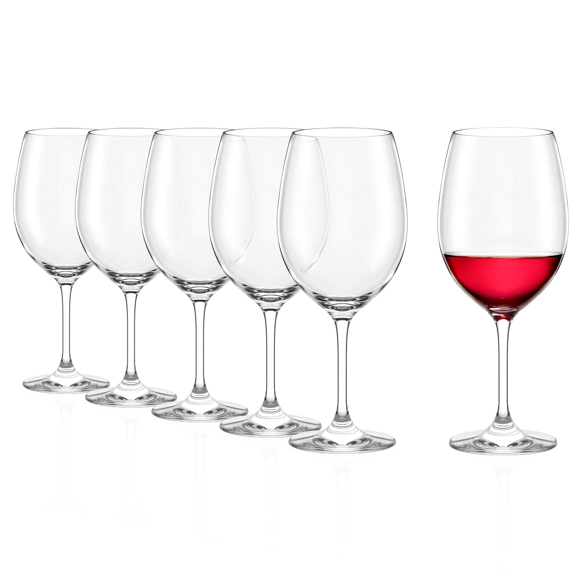 Elegantes Stölzle Lausitz Bordeaux-Pokal Set kaufen, ideal für Weinliebhaber und festliche Anlässe.