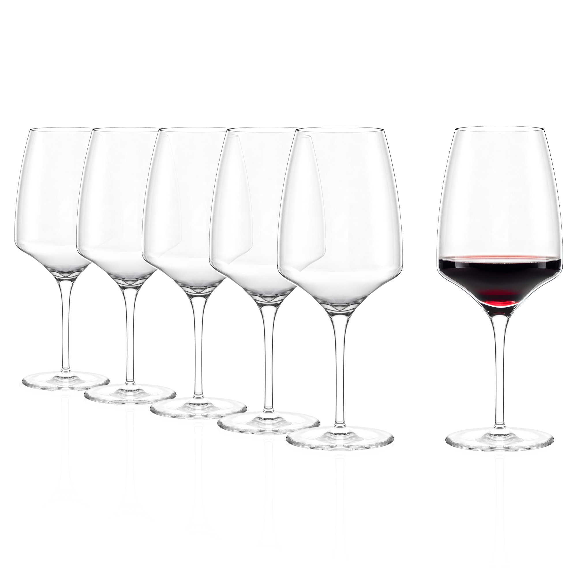 Stölzle Lausitz Bordeaux Weingläser Set aus 6 eleganten Gläsern für den perfekten Weingenuss