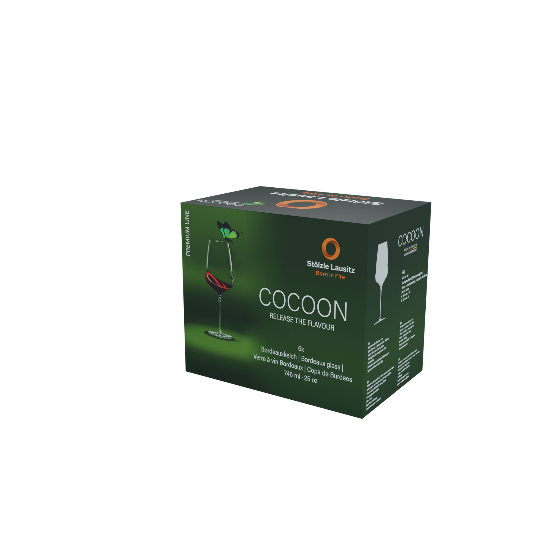 Cocoon Bordeauxkelch 6er Set