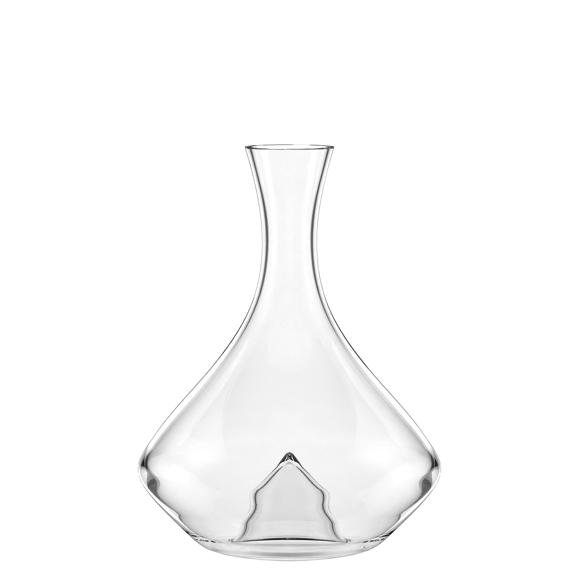 Elegante Dekantierkaraffe aus Kristallglas von Stölzle Lausitz für Weinkenner