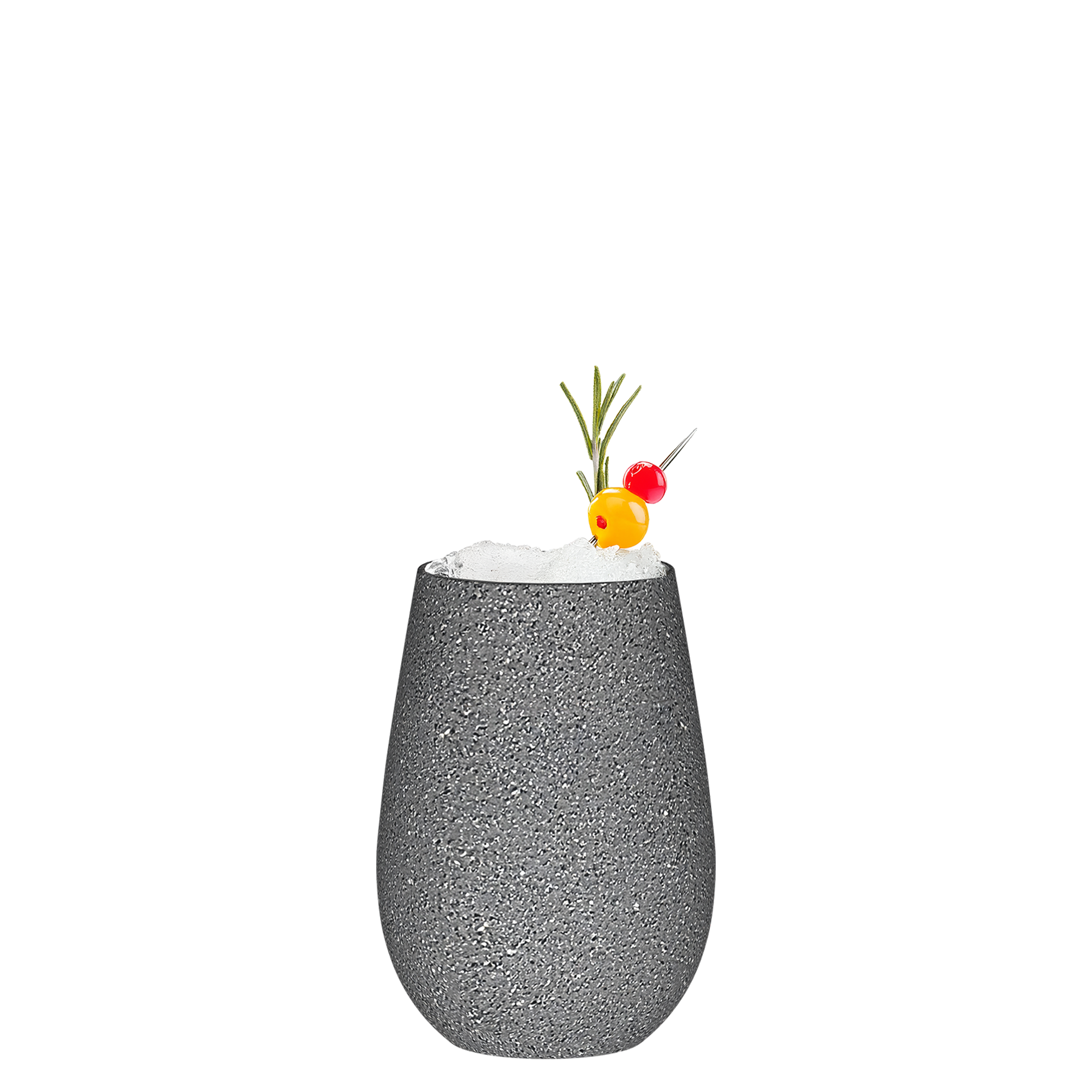 Elegantes Stölzle Lausitz Glas in Grau, perfekt für deutsche Gläser für Cocktails mit frischen Zutaten
