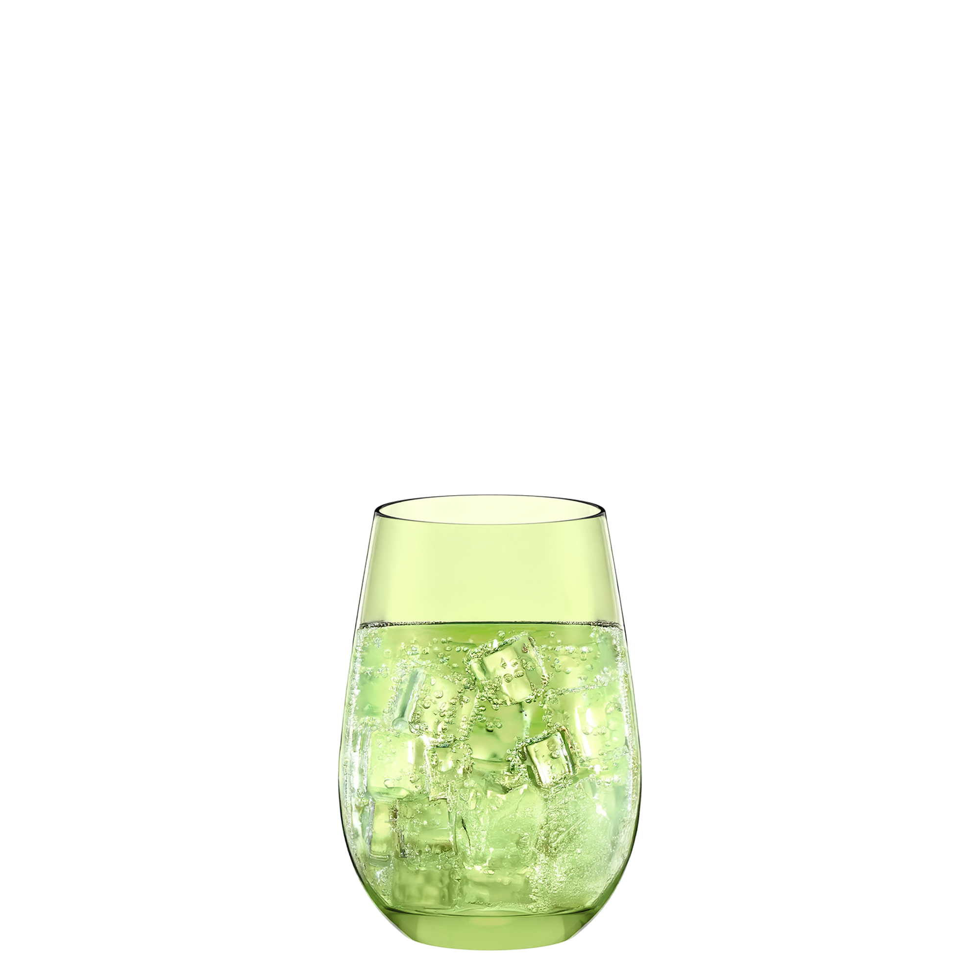 Stölzle Lausitz Elements Becher in Grün, perfekt zum Trinken mit Eiswürfeln, ideal für den Sommer. Elemente Becher kaufen.