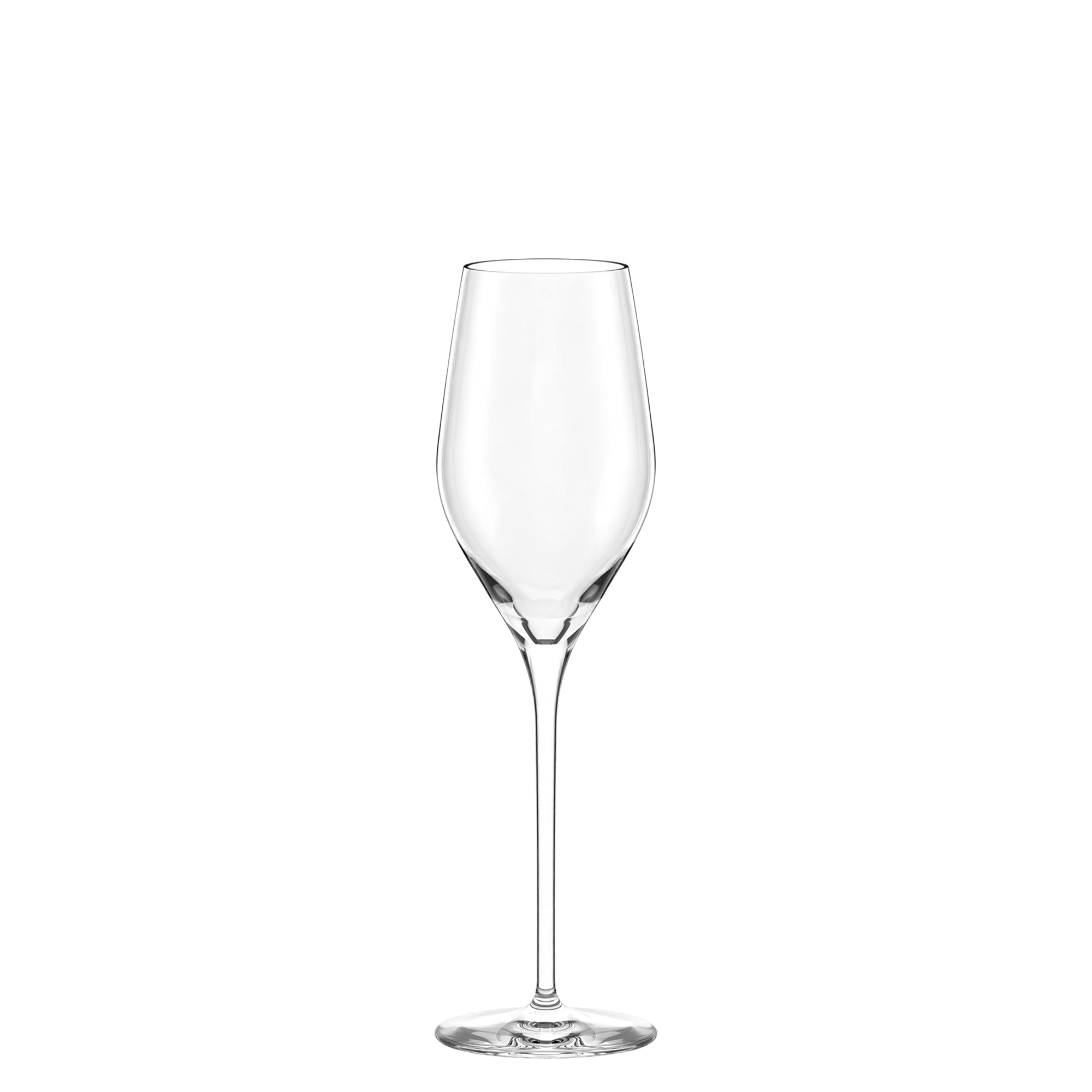 Elegantes, hohes Champagnerglas aus Kristall für das exklusive Champagner Set von Stölzle Lausitz