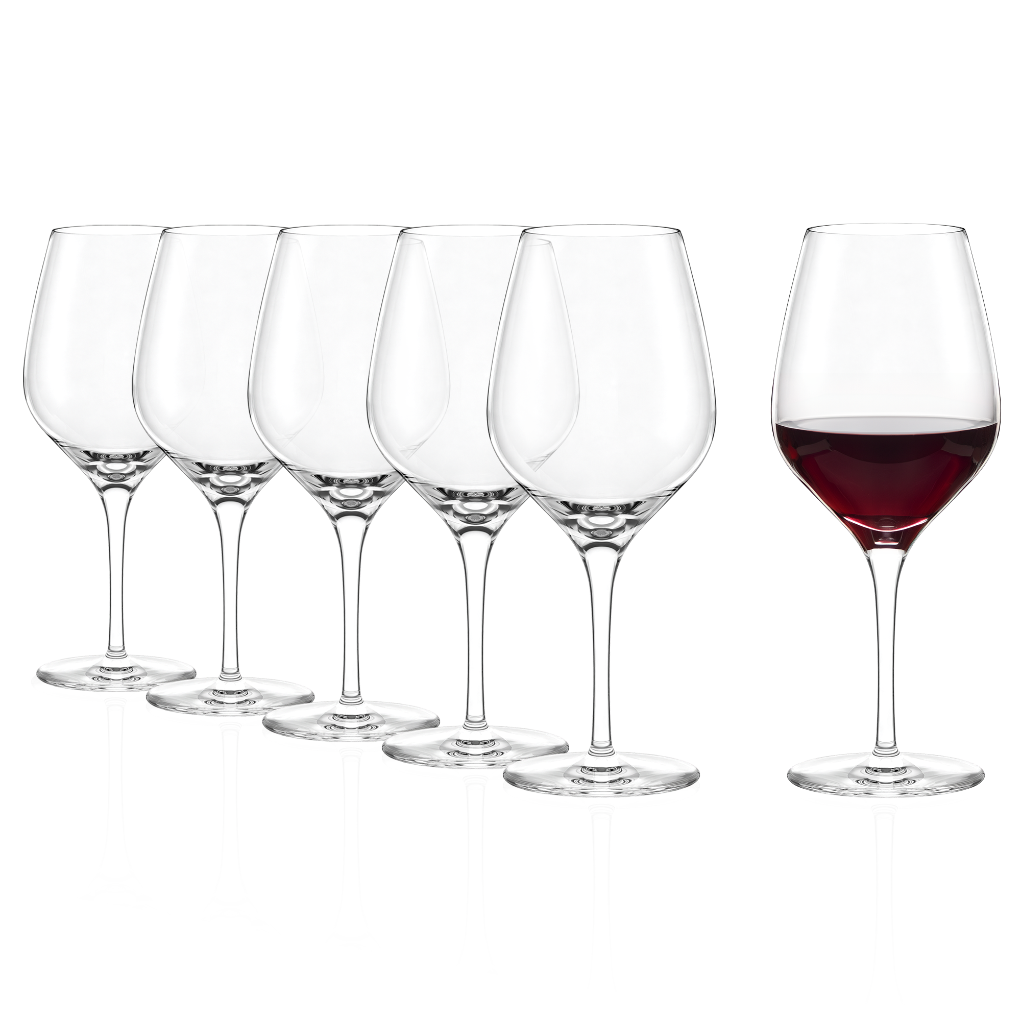 Exquisite Weingläser 6er Set von Stölzle Lausitz, ideal für Weingenießer und festliche Anlässe