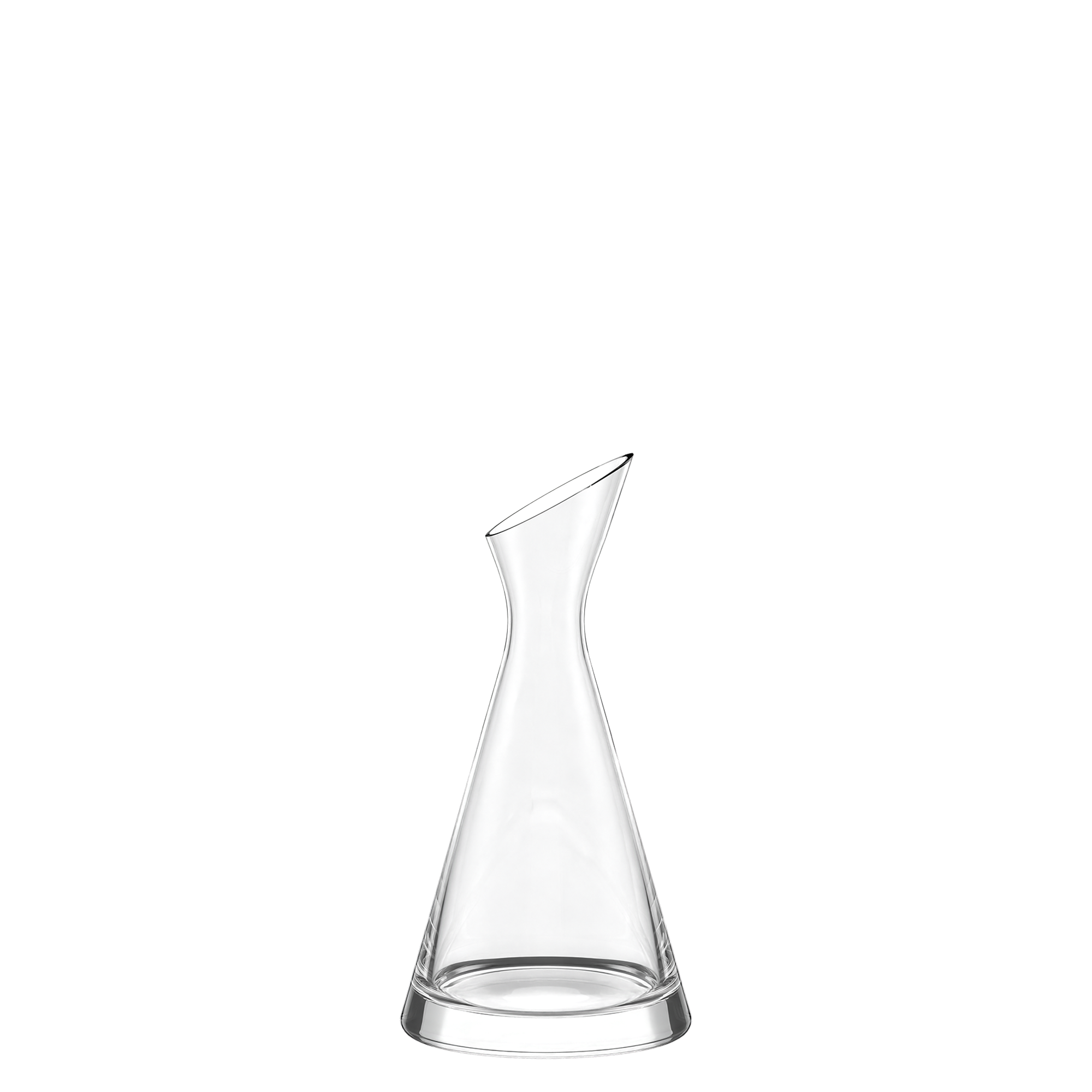 Eleganter Dekanter aus Glas von Stölzle Lausitz für funktionale Gläser für Wein