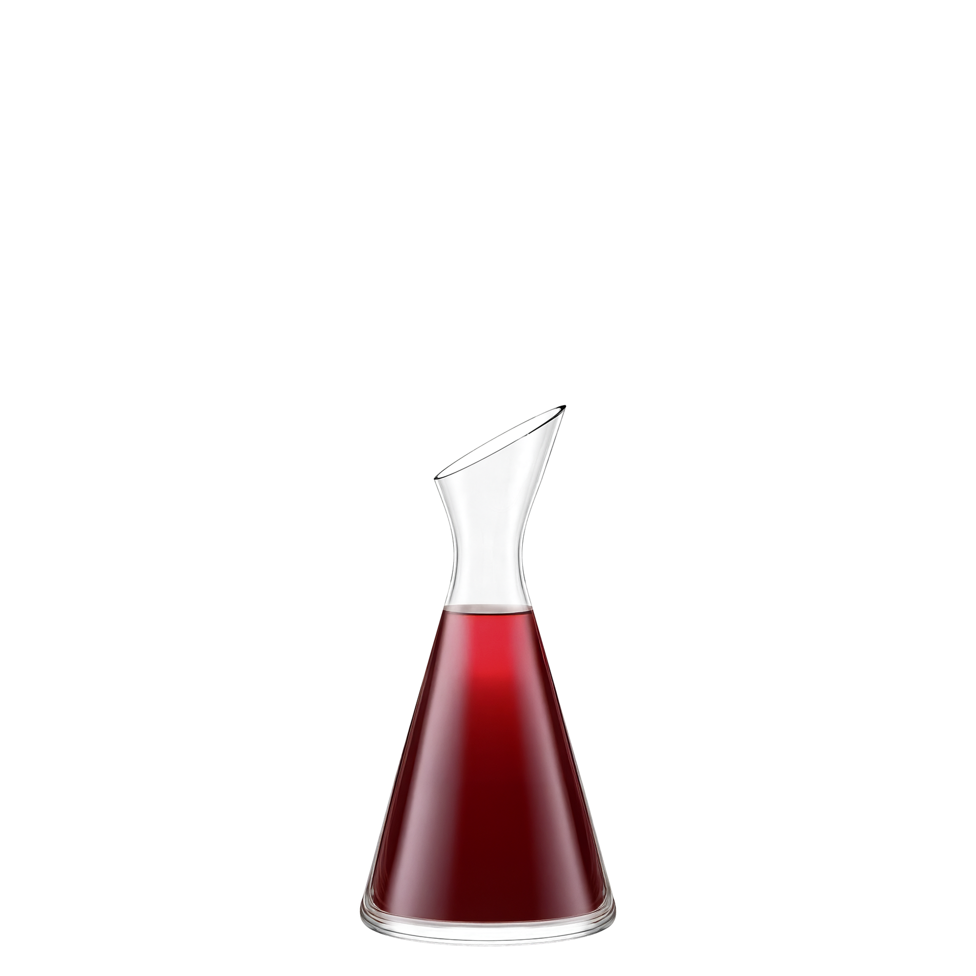 Elegante Karaffe von Stölzle Lausitz für funktionale Gläser für Wein mit modernem Design