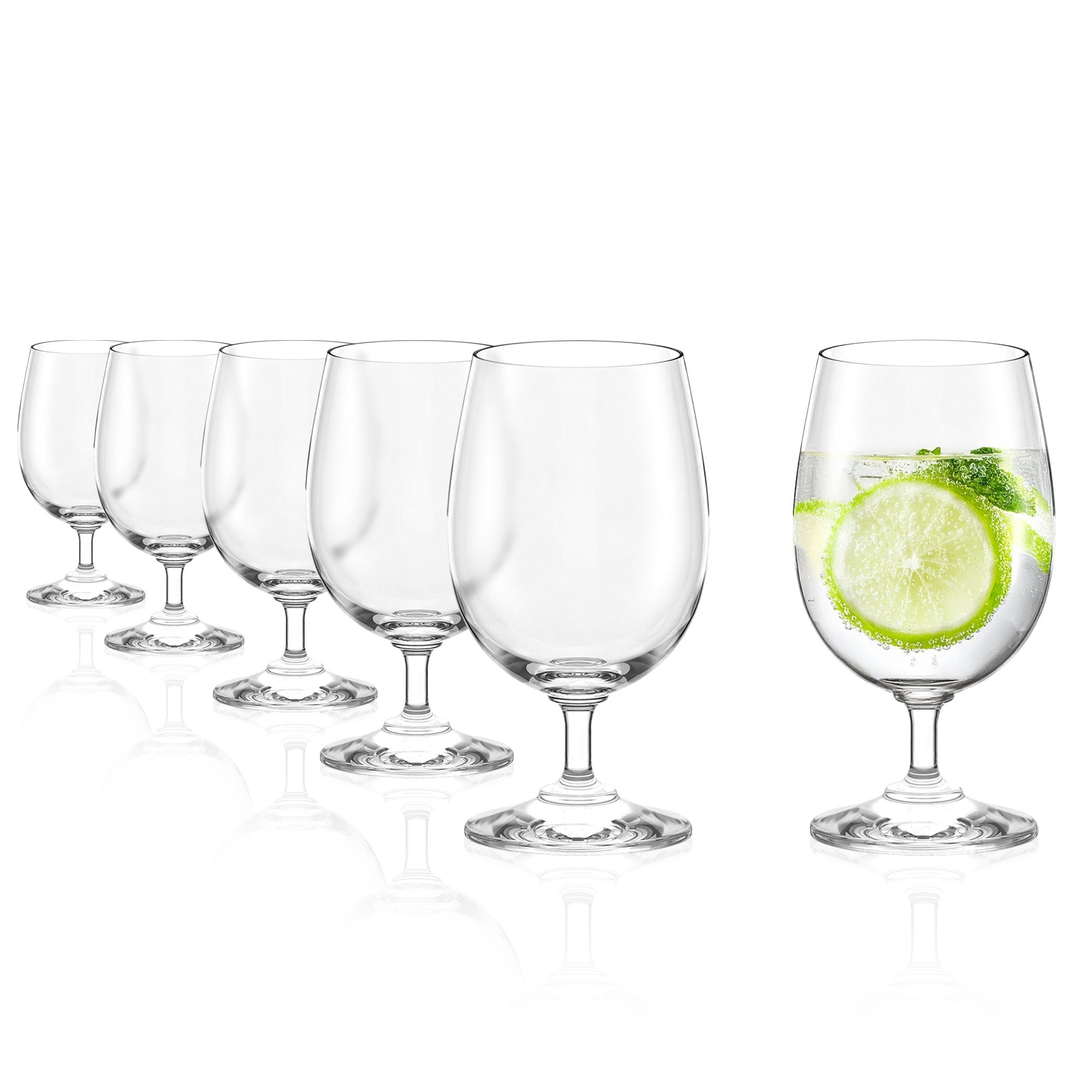 Stölzle Lausitz Gläser Made in Germany im Set mit elegantem Design und glänzender Oberfläche