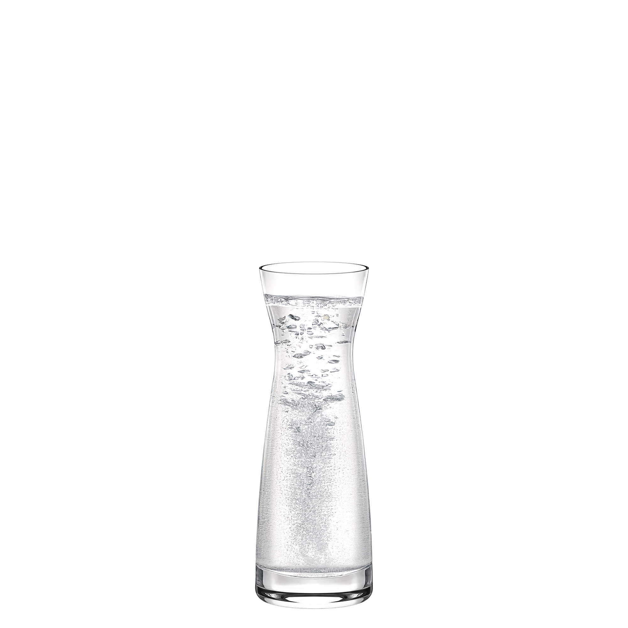 Elegante Stölzle Lausitz Glas Karaffe für Getränke mit sprudelndem Wasser, ideal für jede Tischdekoration