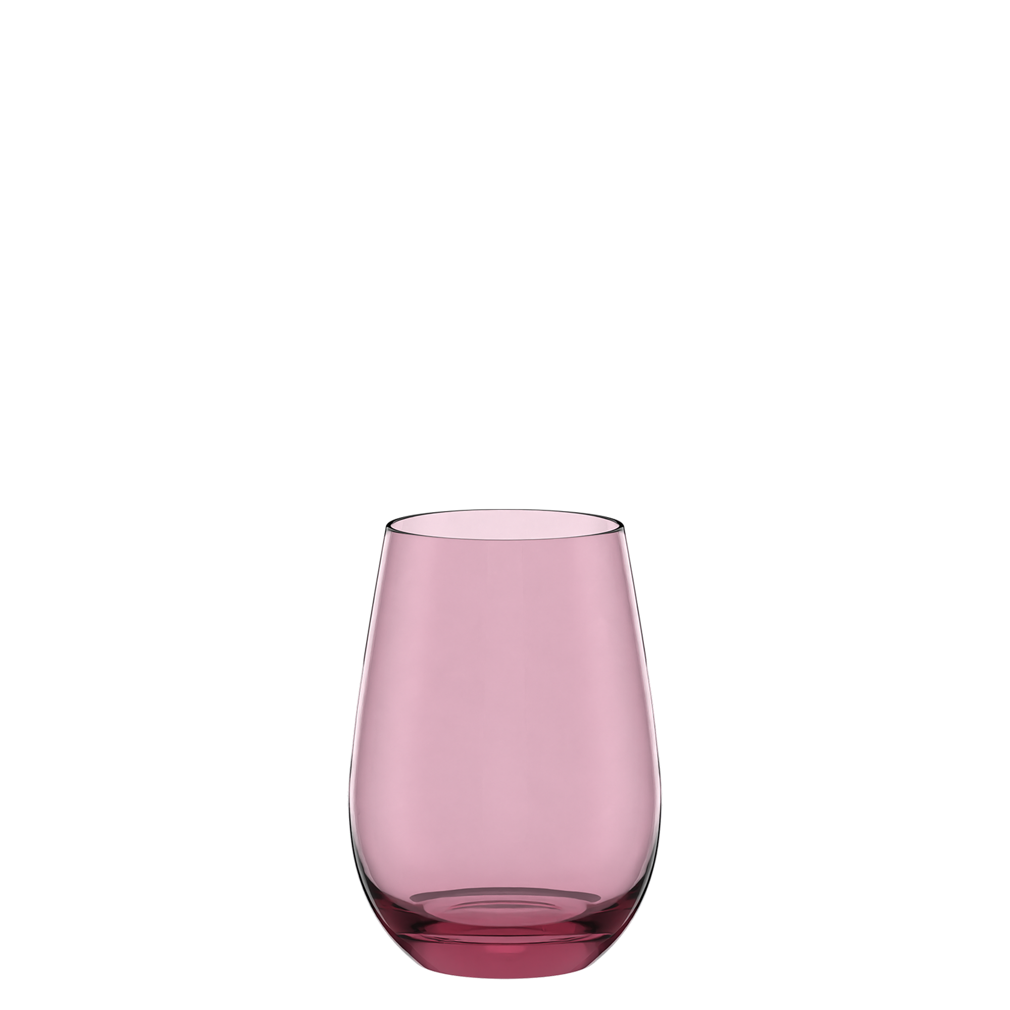 Elegantes Stölzle Lausitz Weinglas in Rosa mit modernem Design, ideal für stilvolle Anlässe