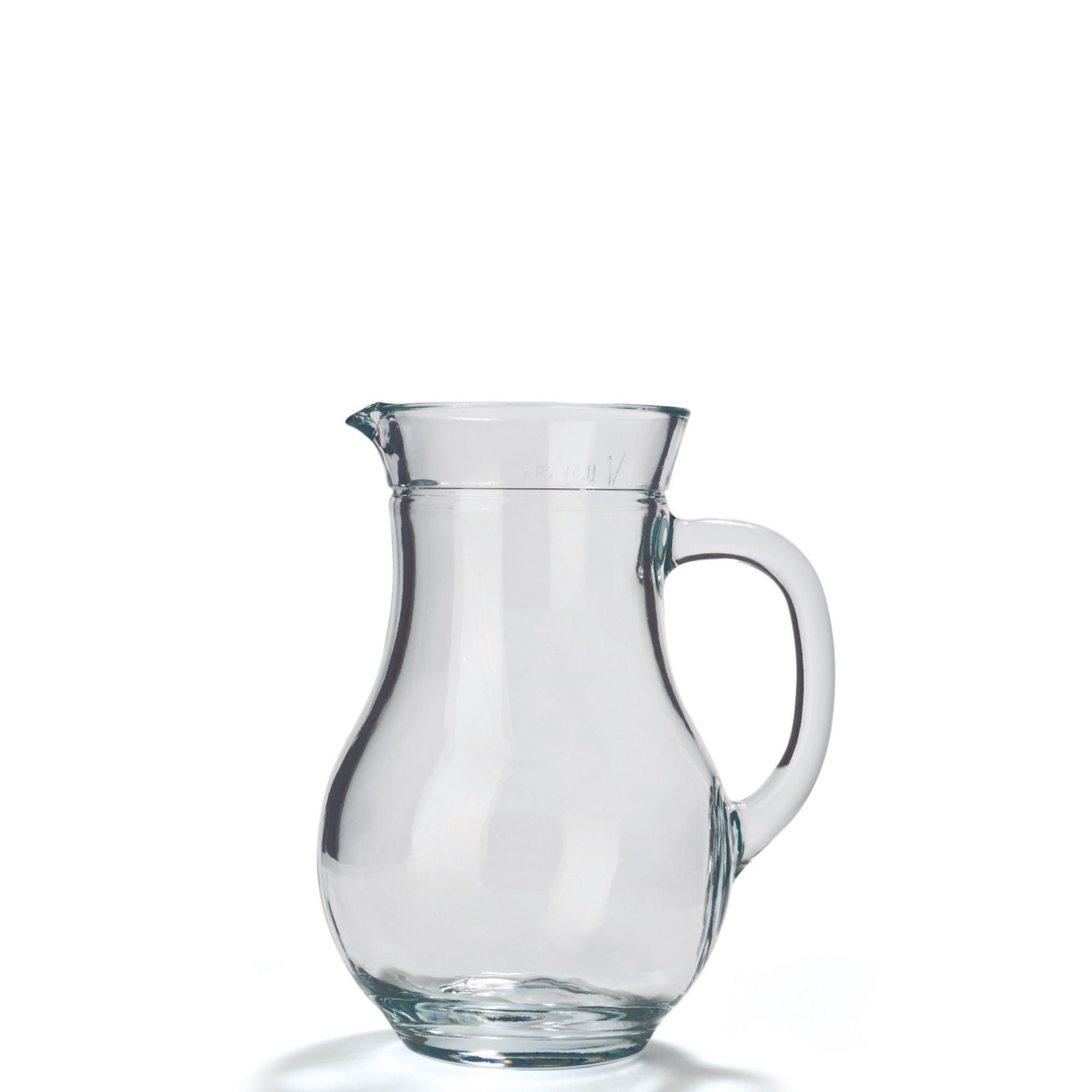 Oberglas Glaskaraffe Carnuntum in transparentem Design für elegantes Servieren von Getränken