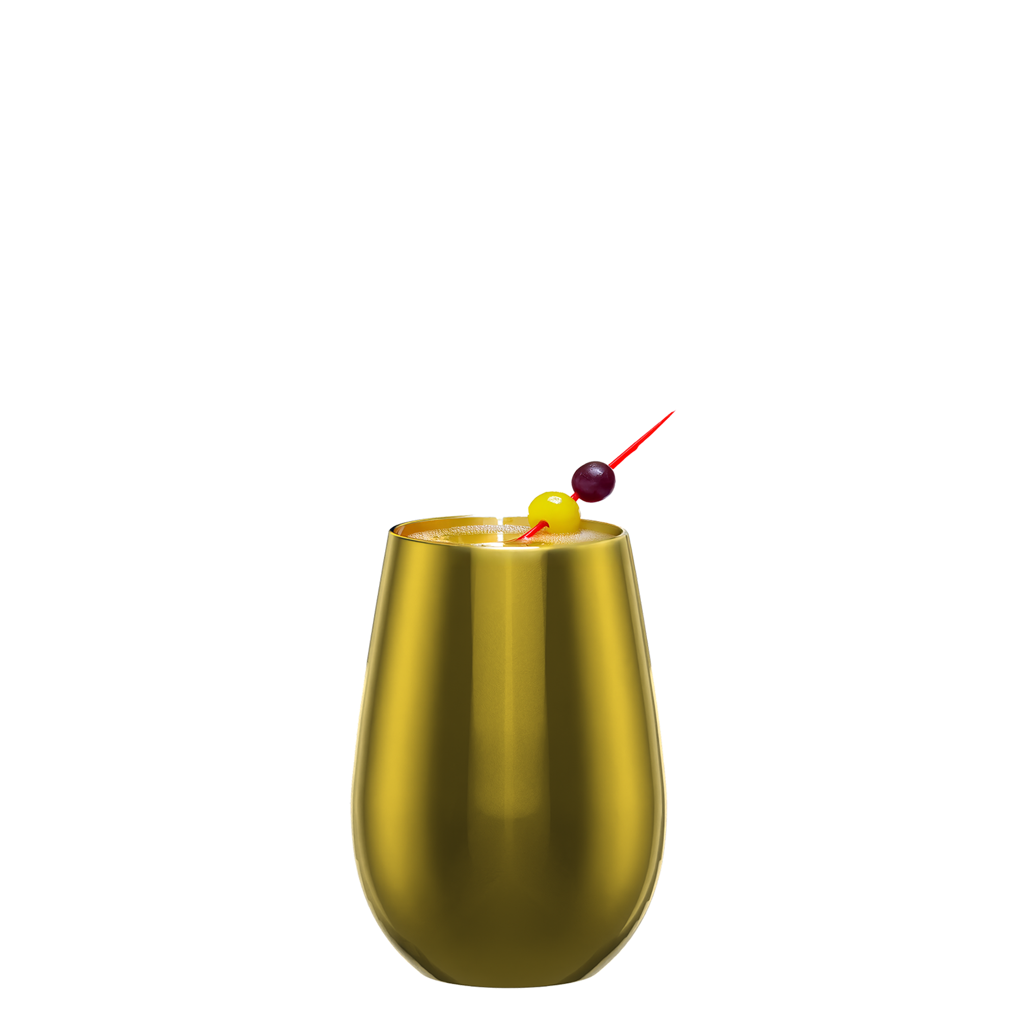 Goldene Becher Set von Stölzle Lausitz mit elegantem Design für stilvolle Getränkepräsentation
