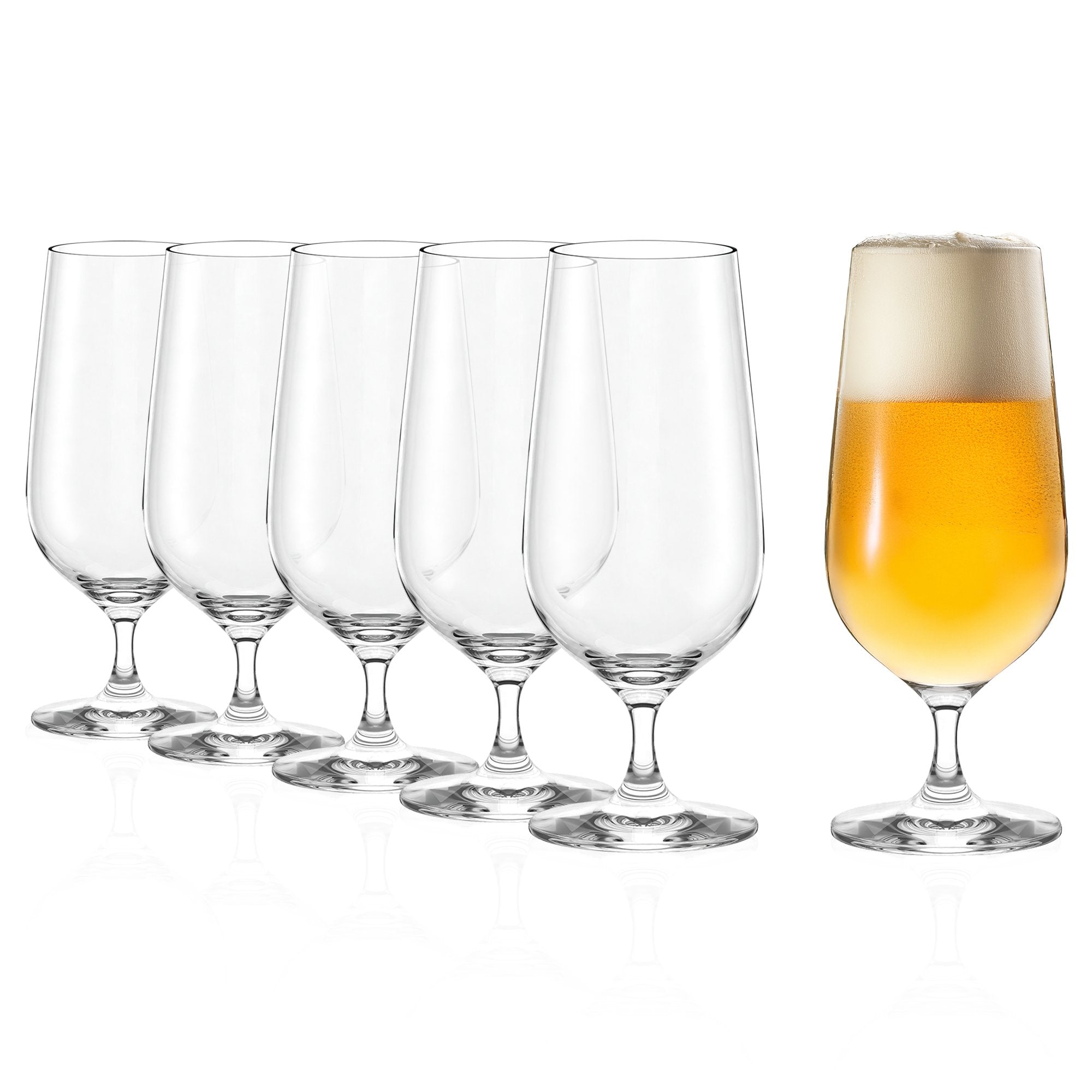Stölzle Lausitz Grand Cuvée Bierglas kaufen, 6er Set hochwertige Biergläser mit elegantem Design
