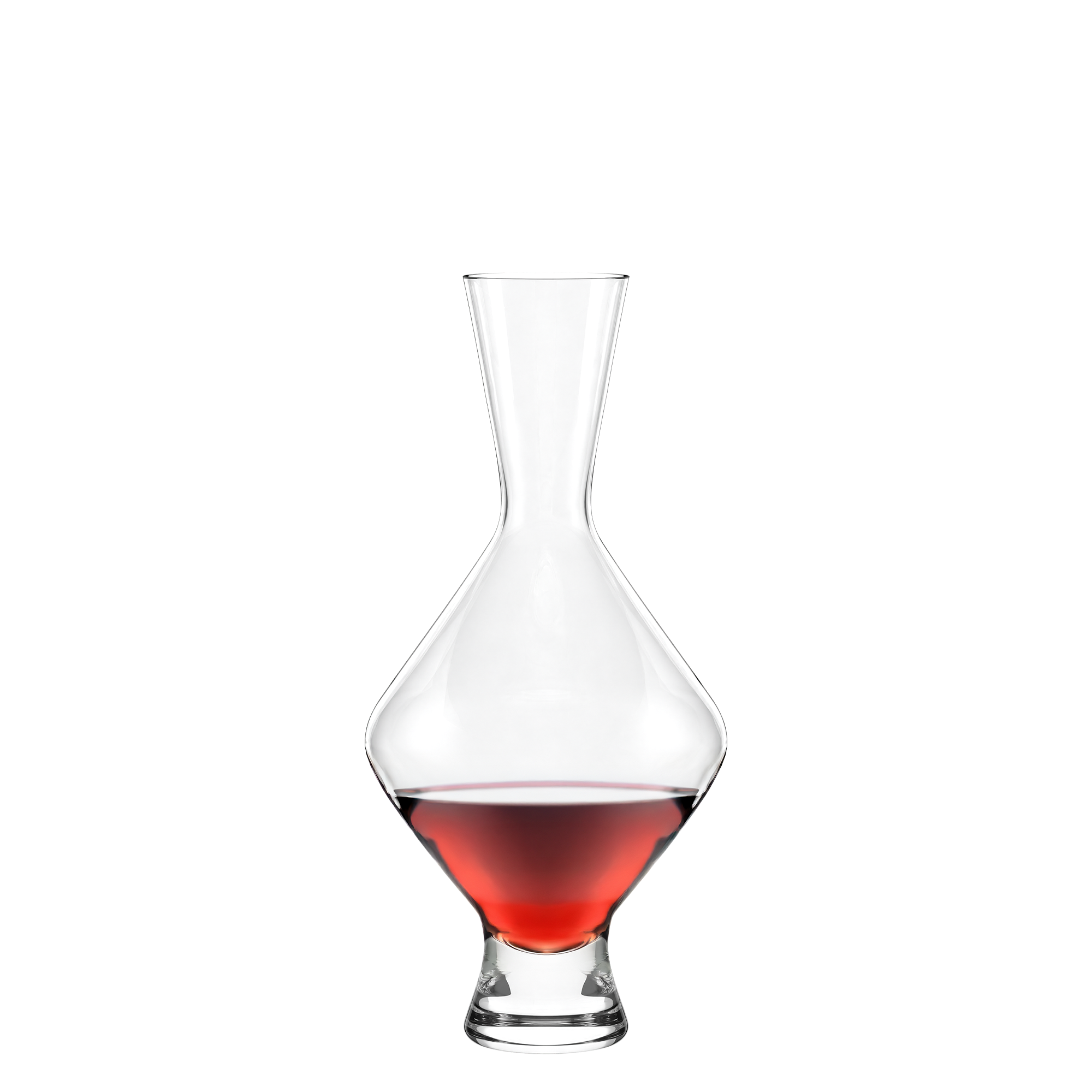 Eleganter handgefertigter Dekanter kaufen aus Glas, ideal für die Dekantierung von Wein