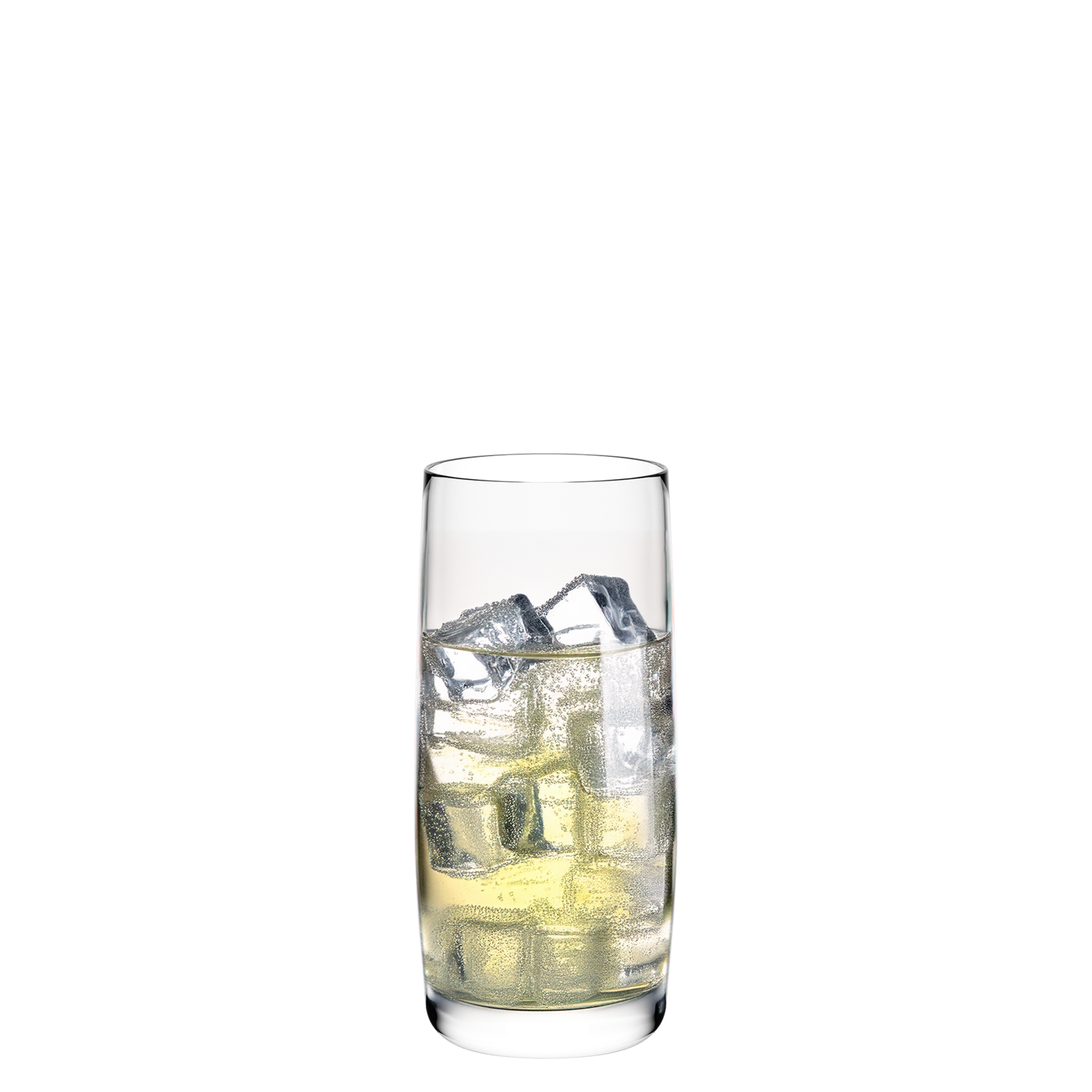 Hochwertige Cocktailgläser von Stölzle Lausitz mit Eiswürfeln gefüllt für erfrischende Getränke