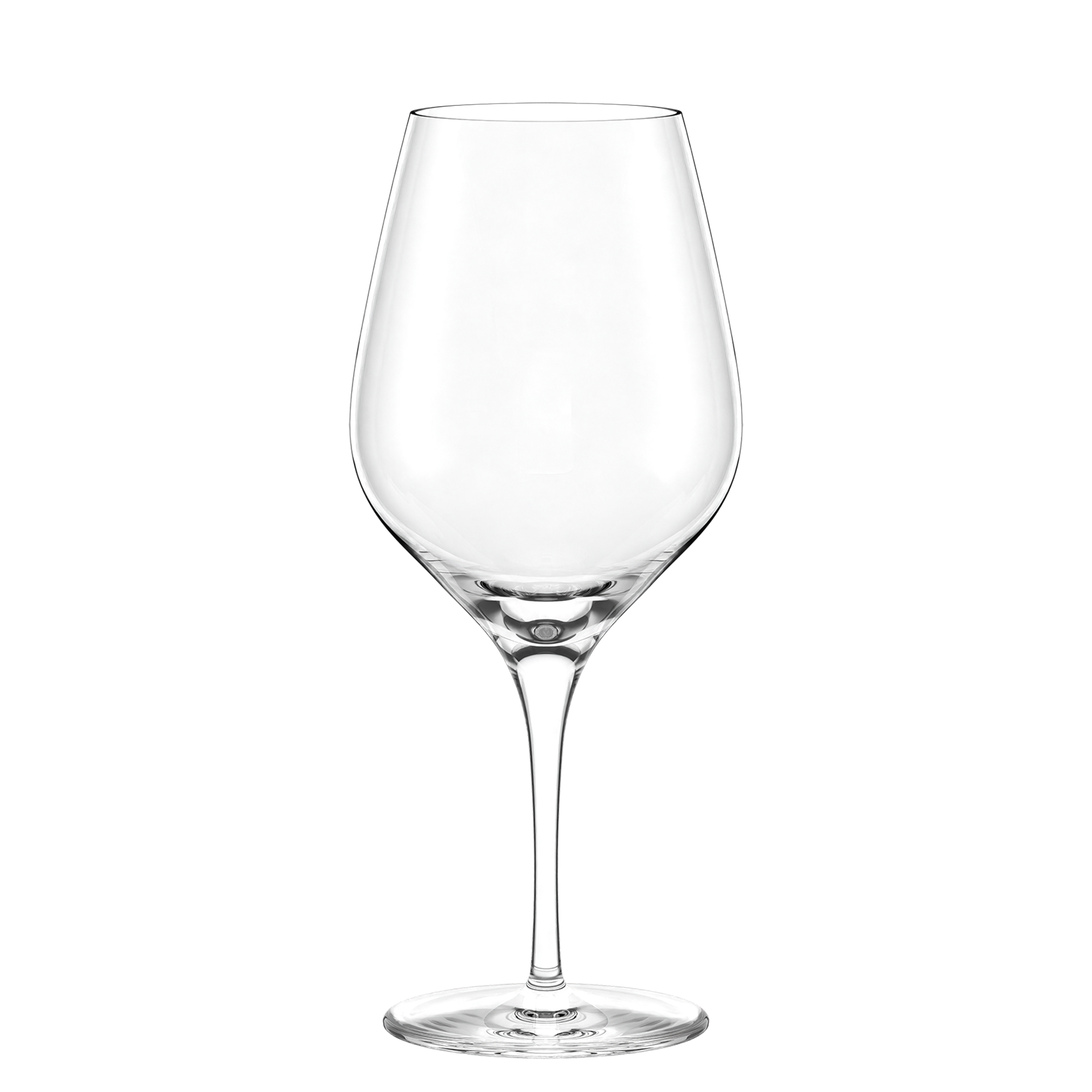 Stölzle Lausitz Kristallglas Weinglas made in Germany mit elegantem schlankem Stiel und klarem Glas