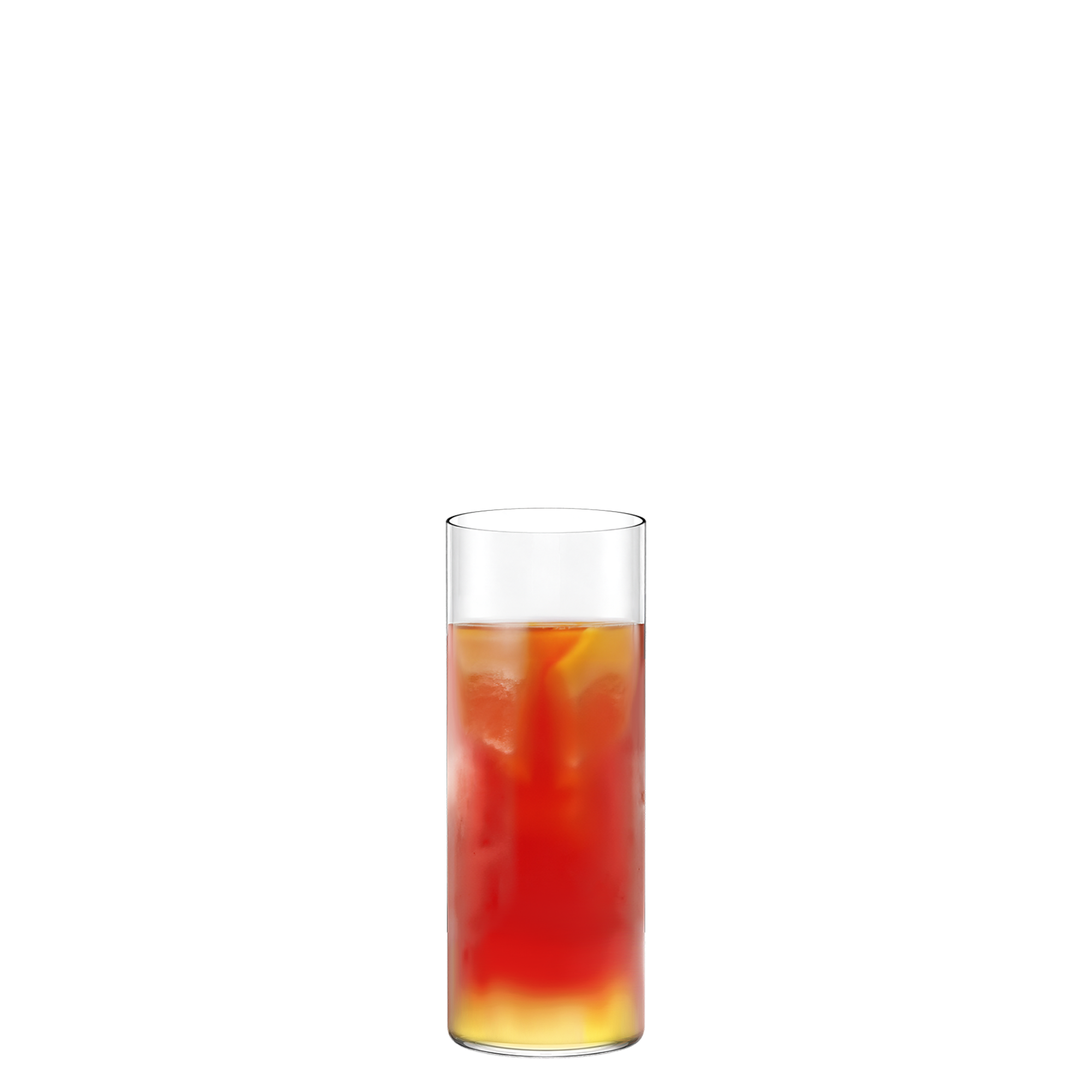 Stölzle Lausitz Kyoto Bar Gläser online mit erfrischendem Cocktail und Eiswürfeln gefüllt