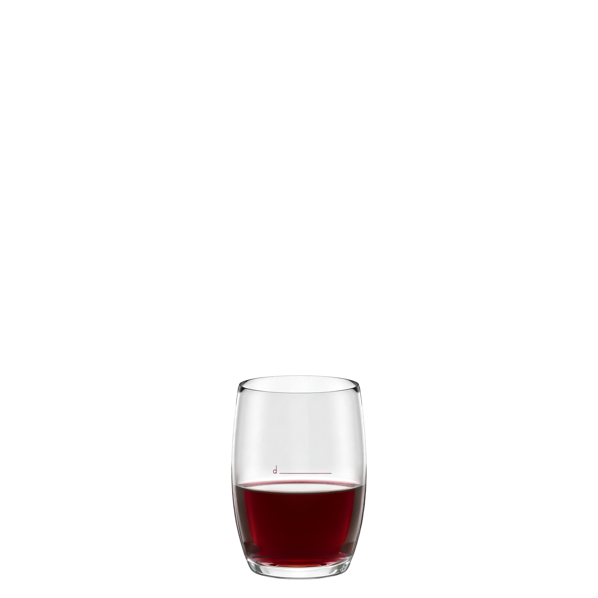 Red Wine Tumbler „the new 1/8“ Set of 6