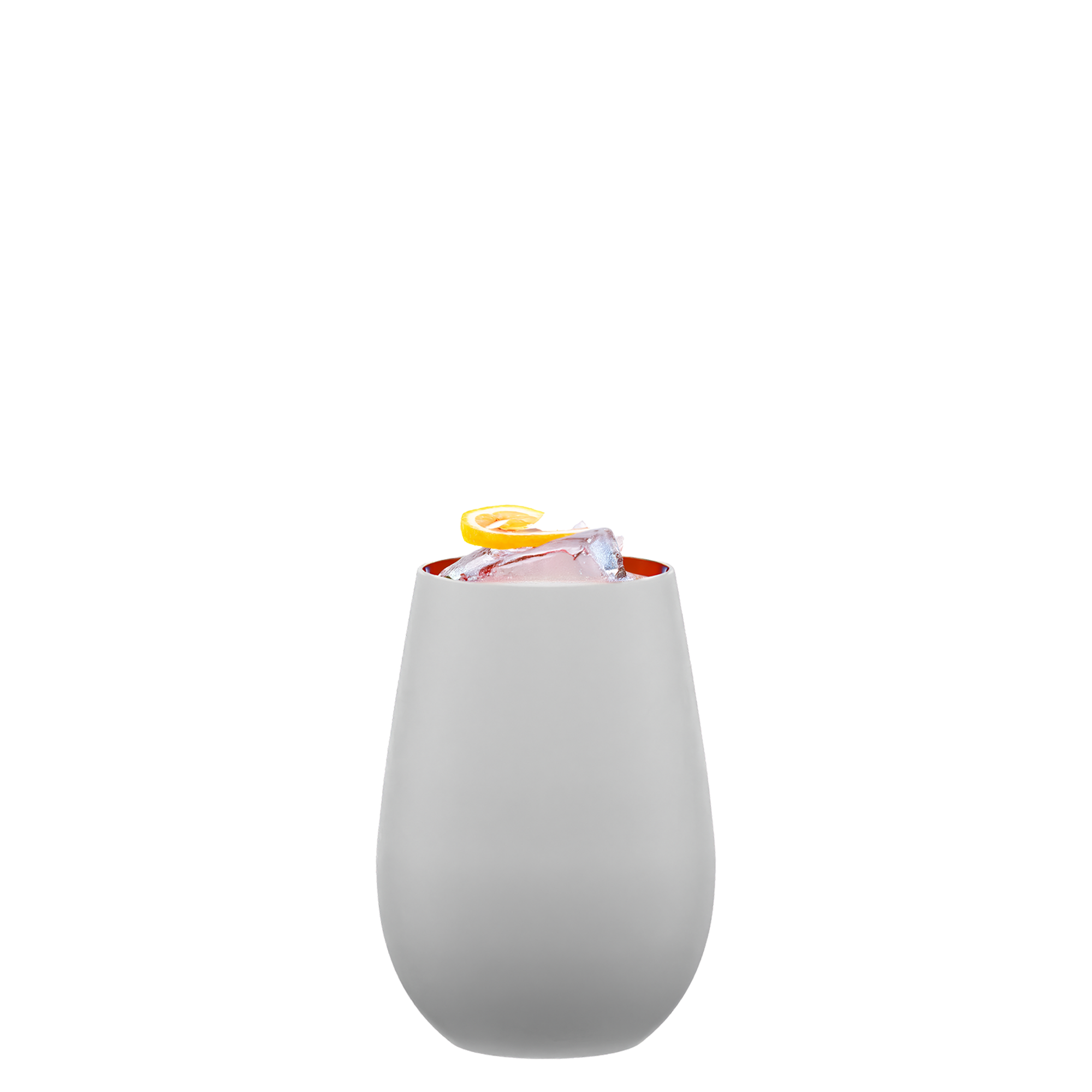 Tumbler White/Bronze Elements Set of 6
