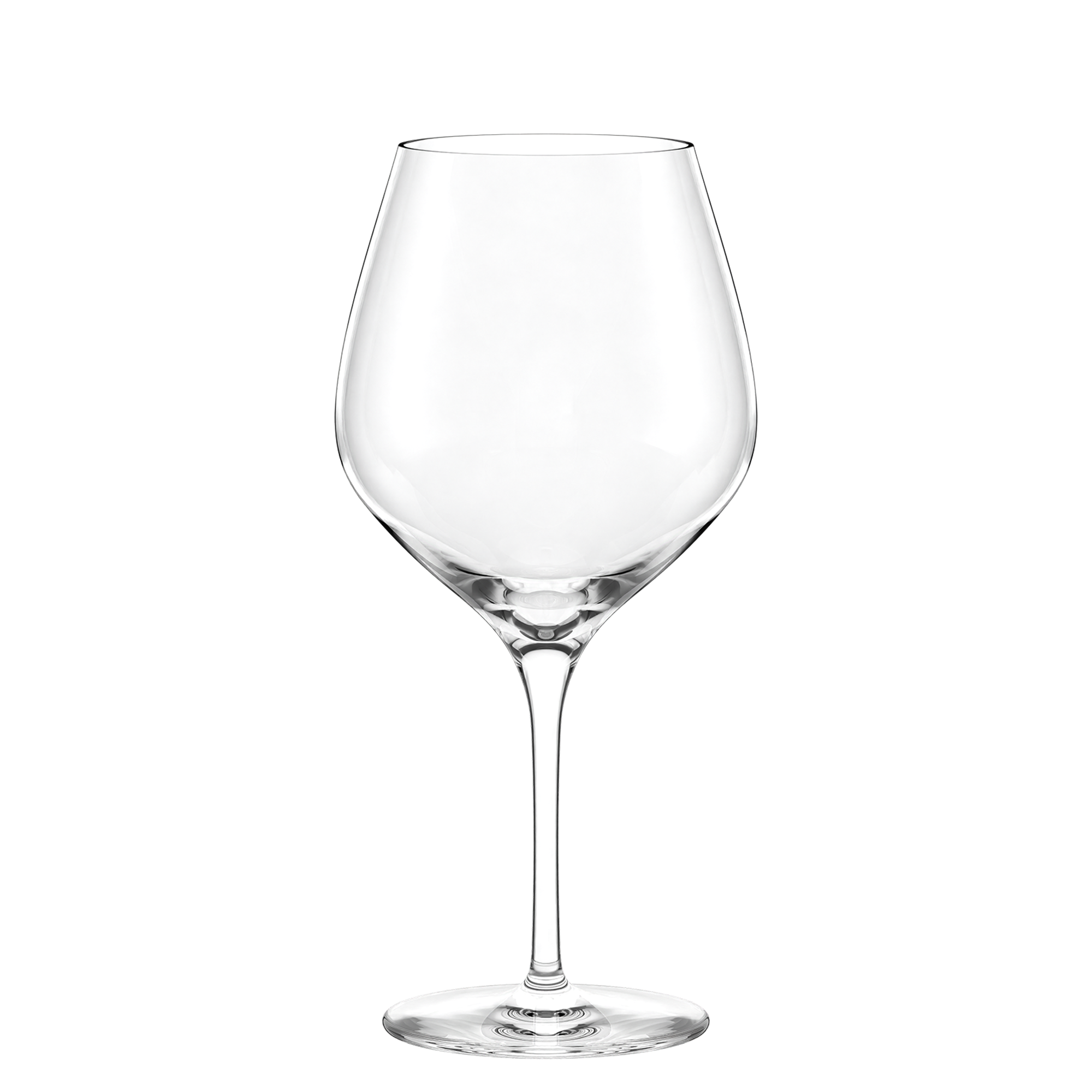Burgundy Glass Exquisit Set of 6