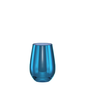 Long Drink Cup Mirror blue Set of 6