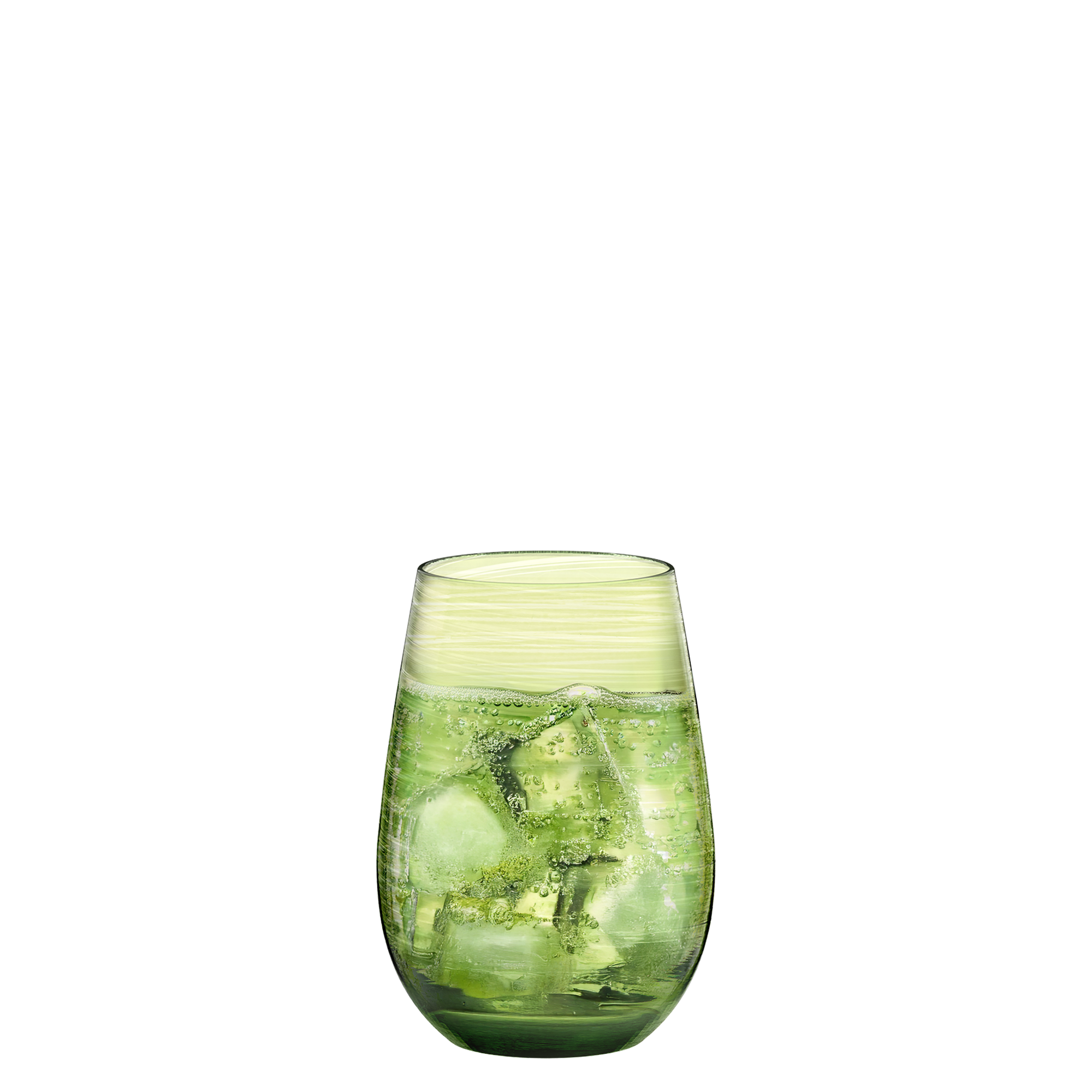 Tumbler Green Twister Set of 6