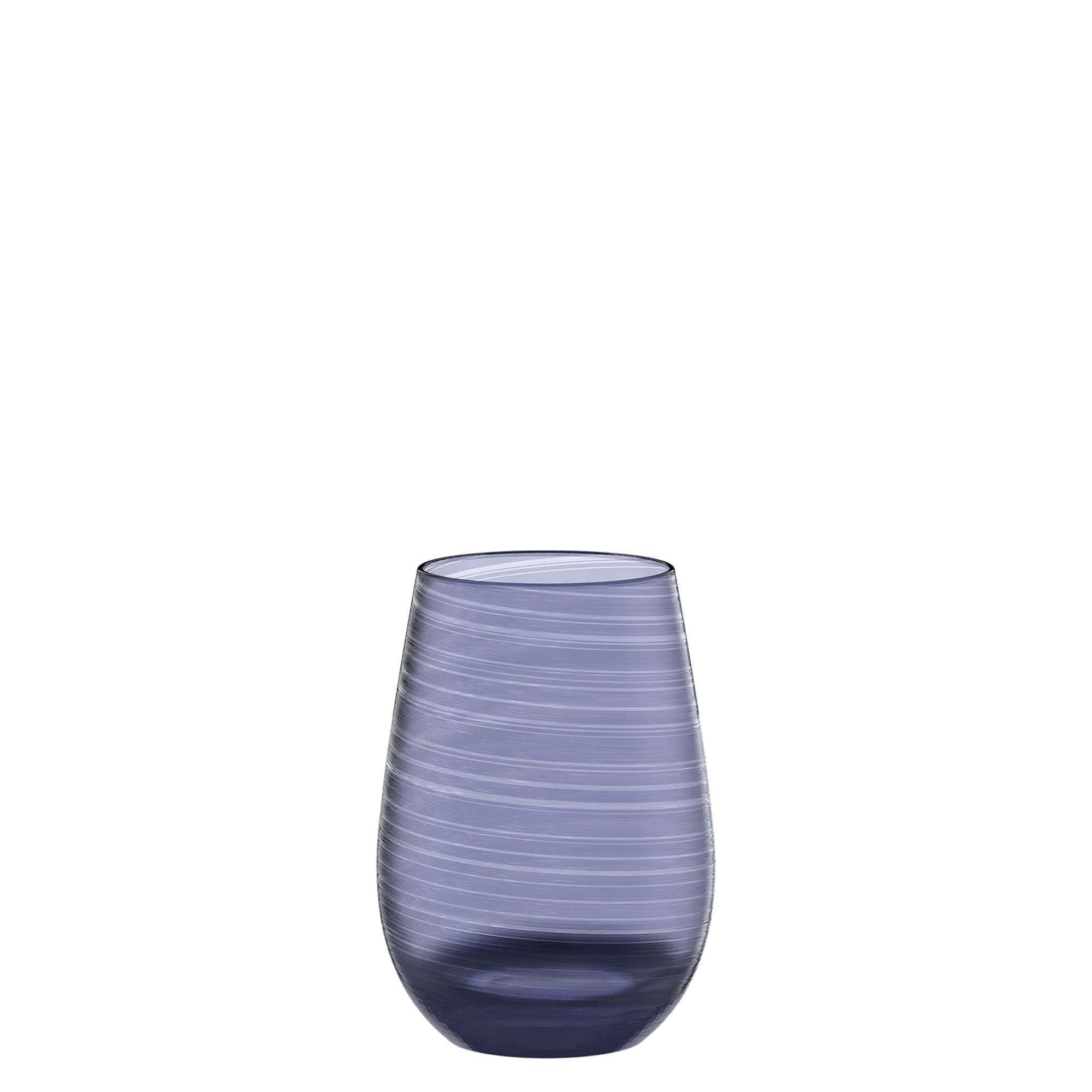 Tumbler Blue Gray Twister Set of 6