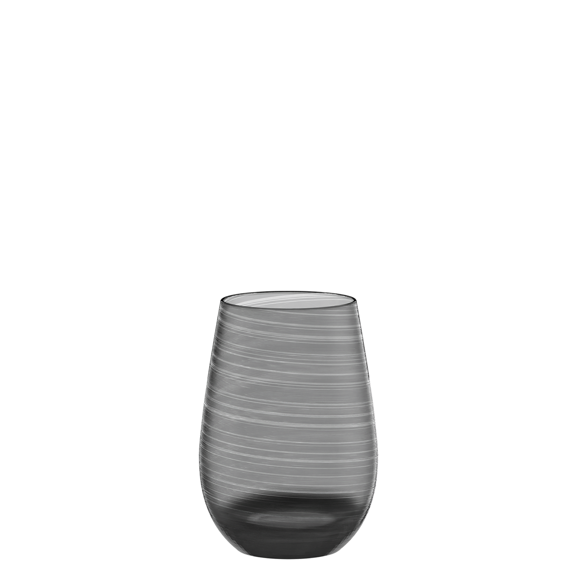 Tumbler Smoke gray Twister Set of 6