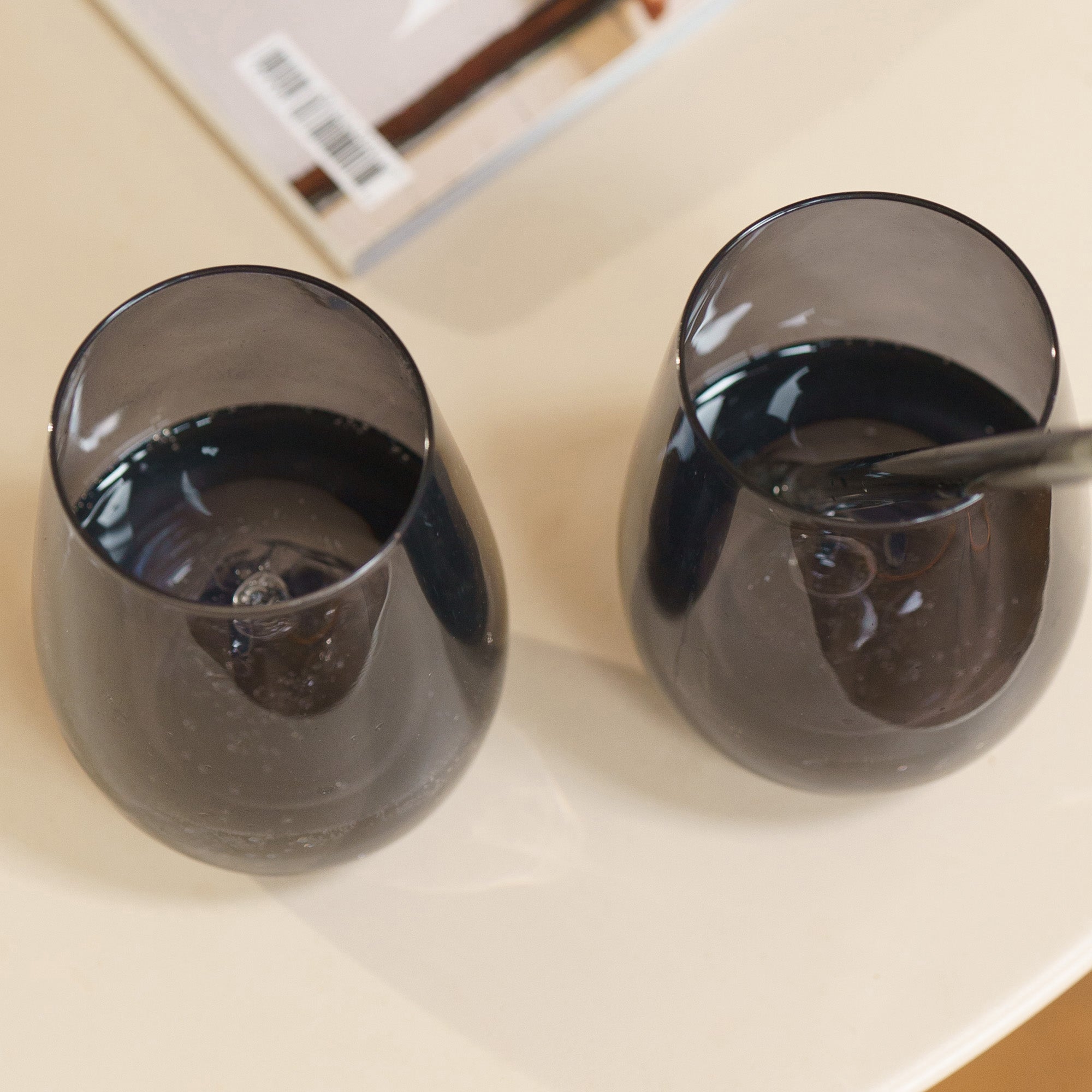 Tumbler Smoke Grey Elements Set of 6