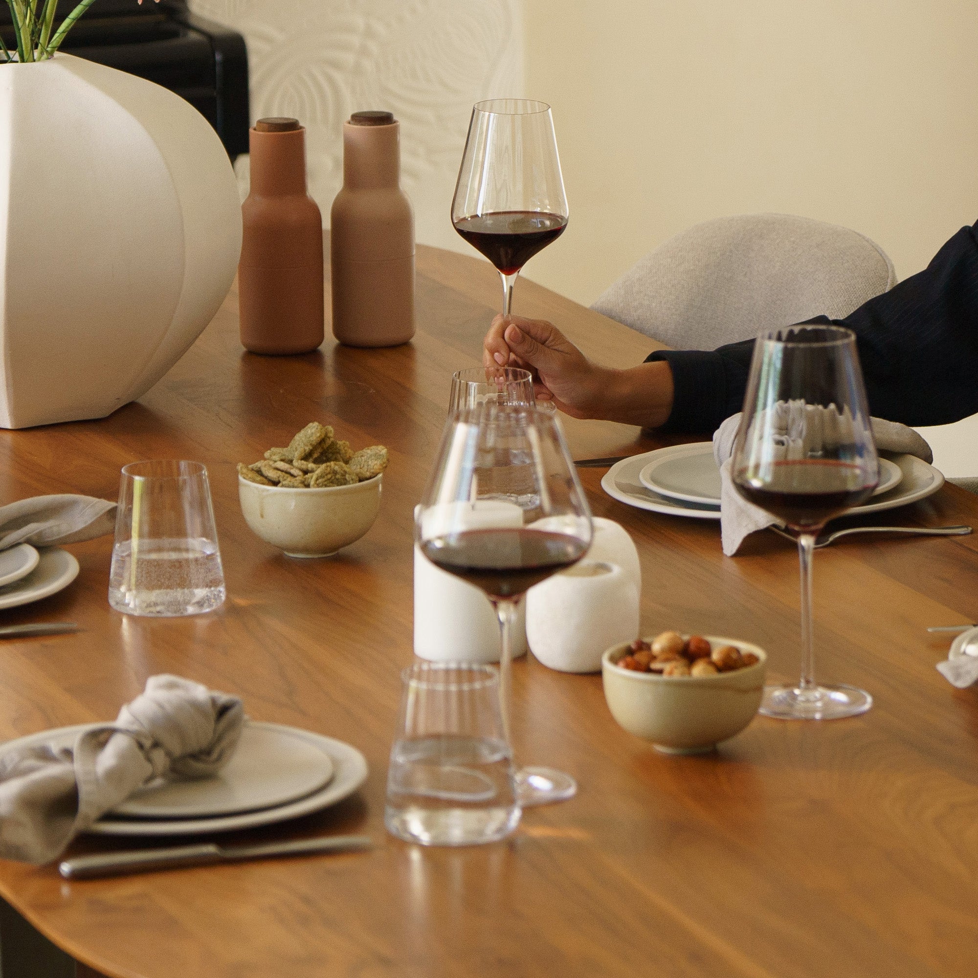 Symphony Burgundy Goblet Set of 6
