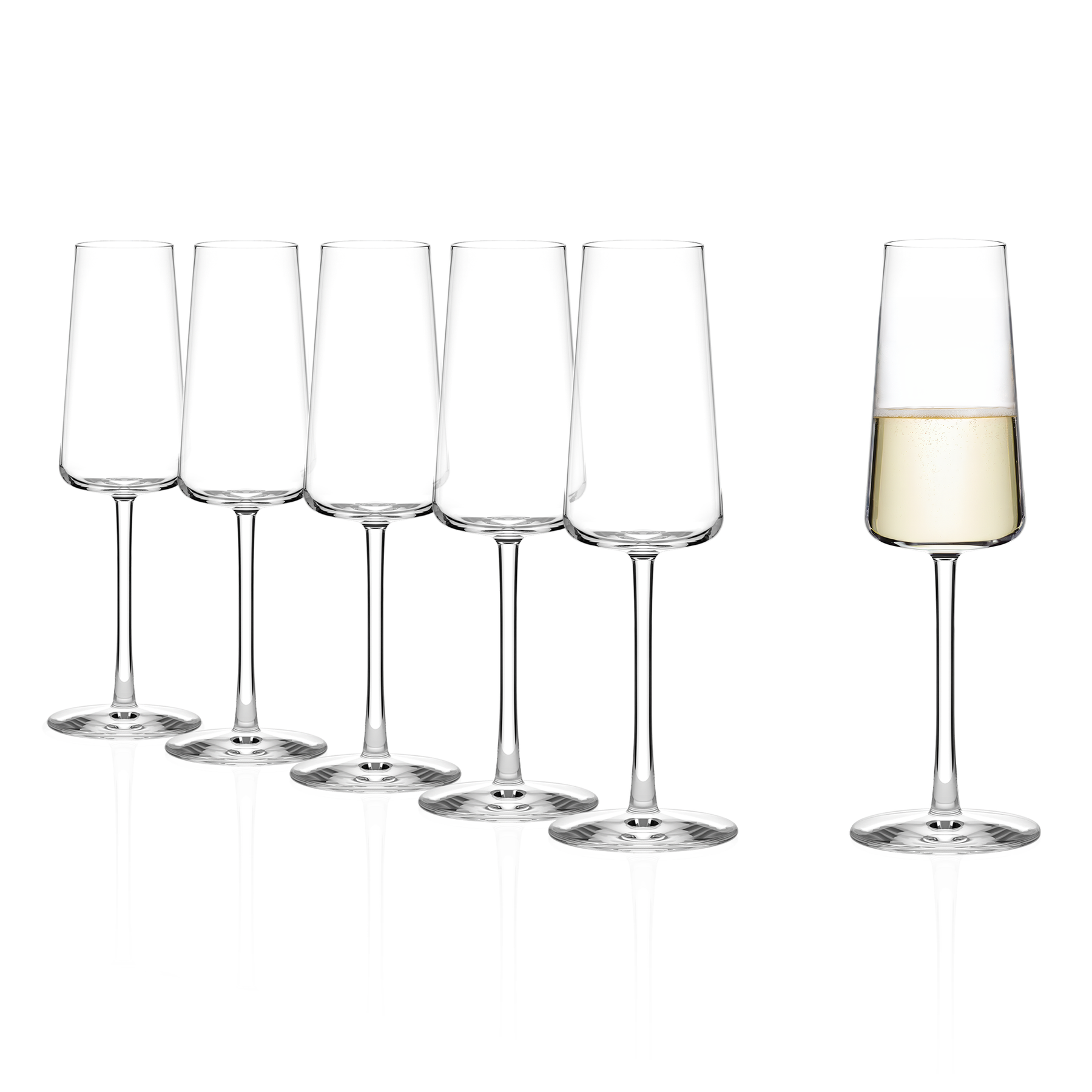 Champagne Glass Power Set of 6