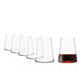 Red Wine Cup Power Set of 6