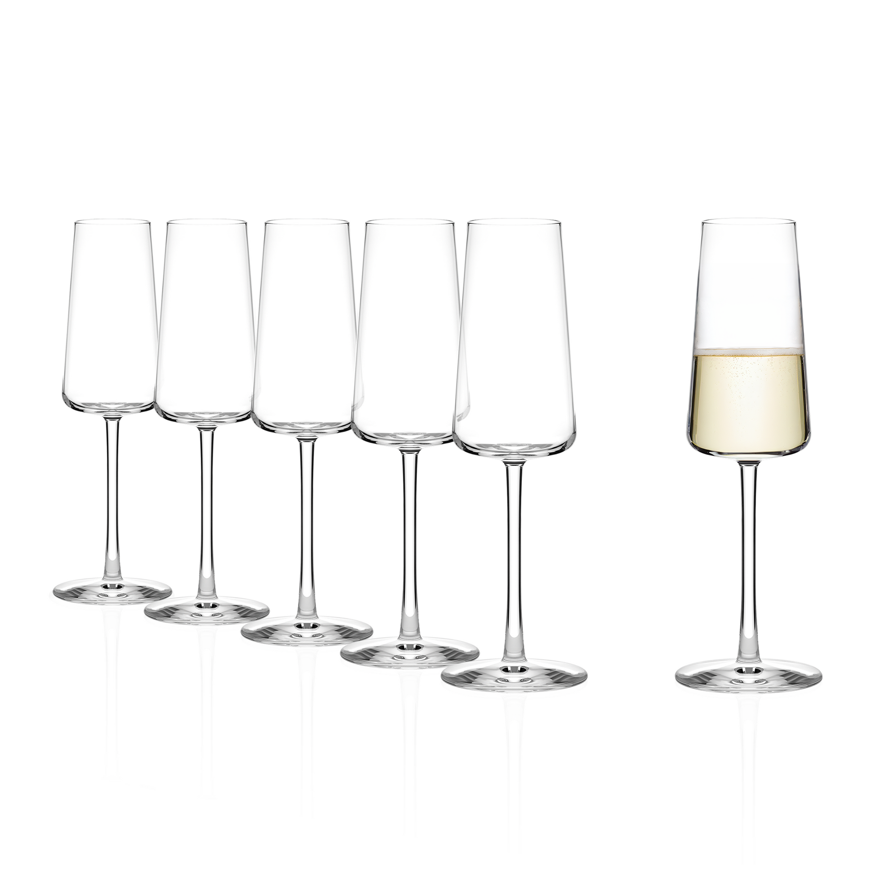 Champagne Glass Power Set of 6