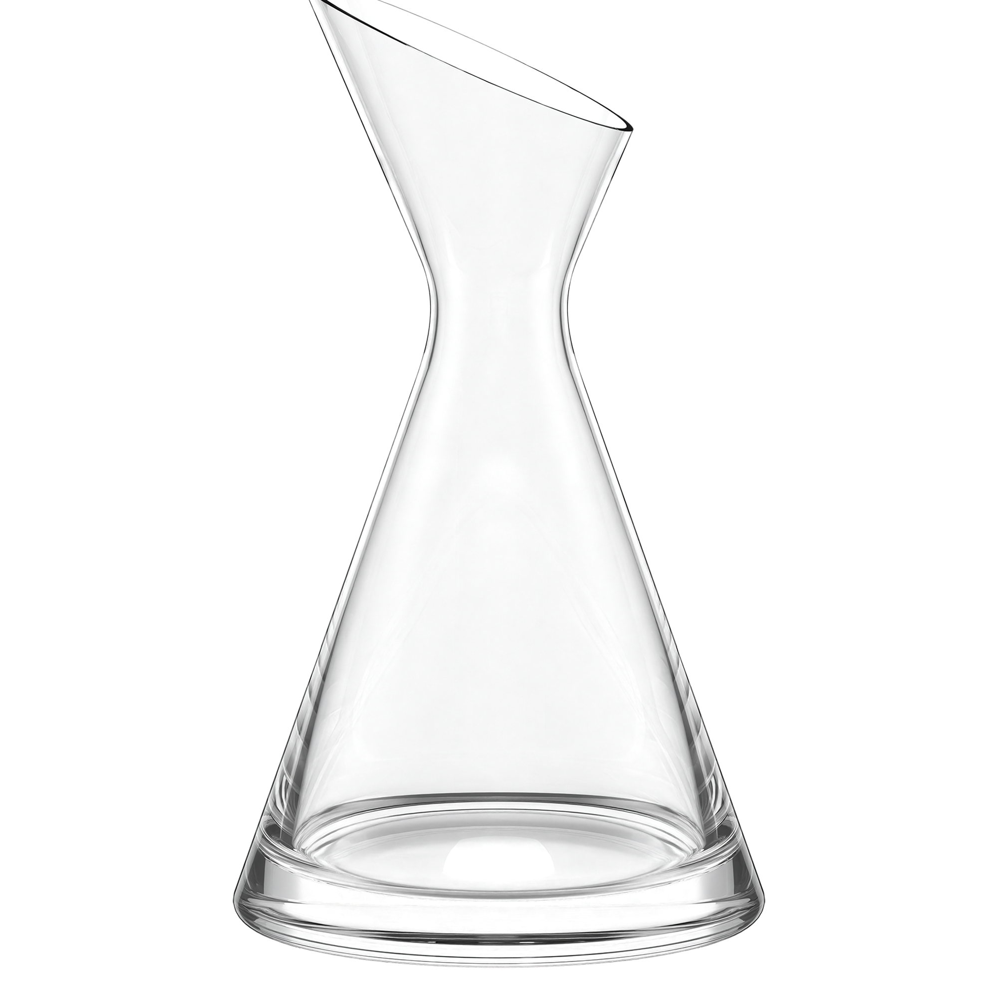 Transparente Schräghalskaraffe von Stölzle Lausitz perfekt zum Schräghalskaraffe kaufen