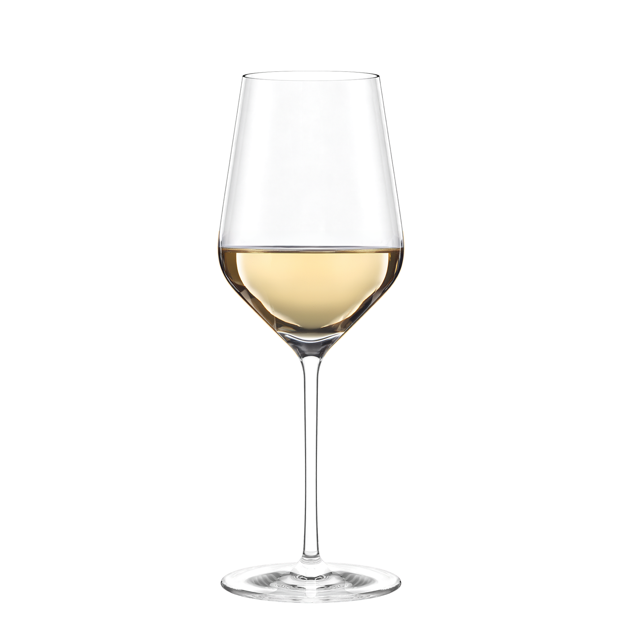 Stölzle Lausitz STARlight Weißweinkelch Set aus kristallklarem Glas für elegantes Servieren von Weißwein