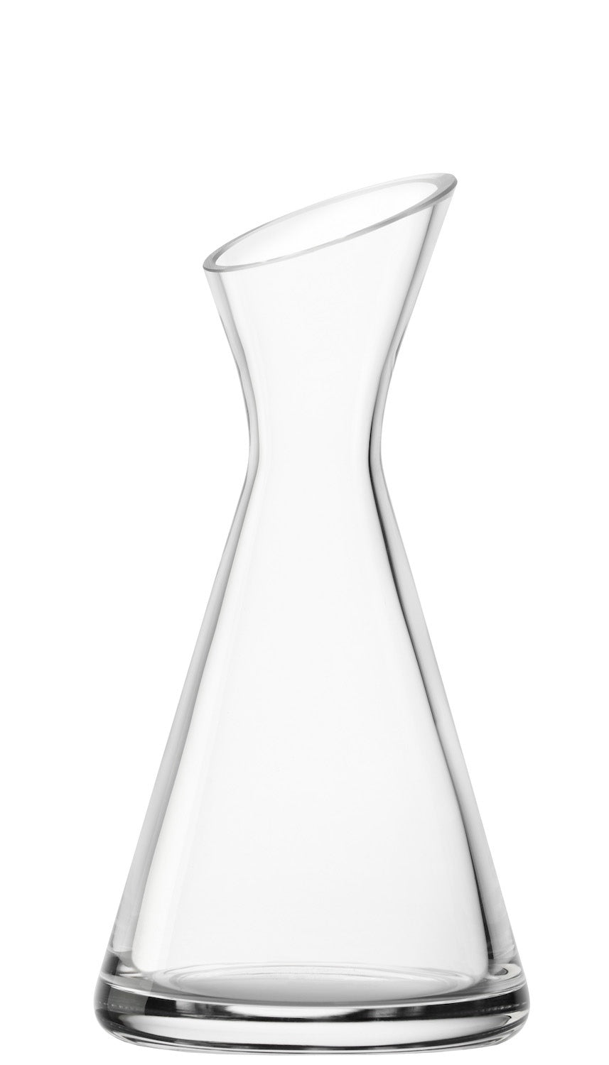 Elegante Stölzle Lausitz One for All Karaffe aus klarem Glas mit modernem Design