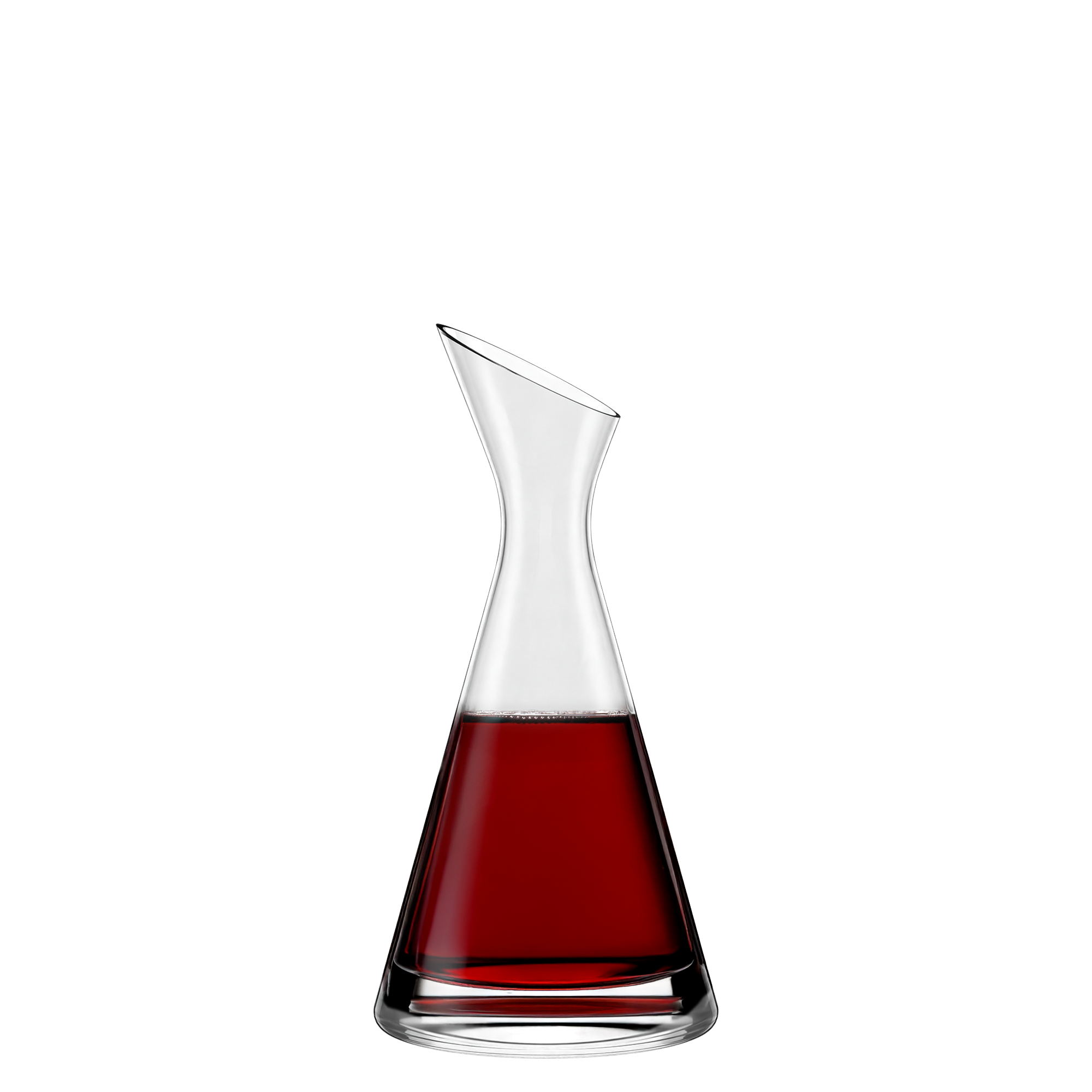 Stölzle Lausitz One for All Karaffe aus Glas mit elegantem Design für Wein und Spirituosen